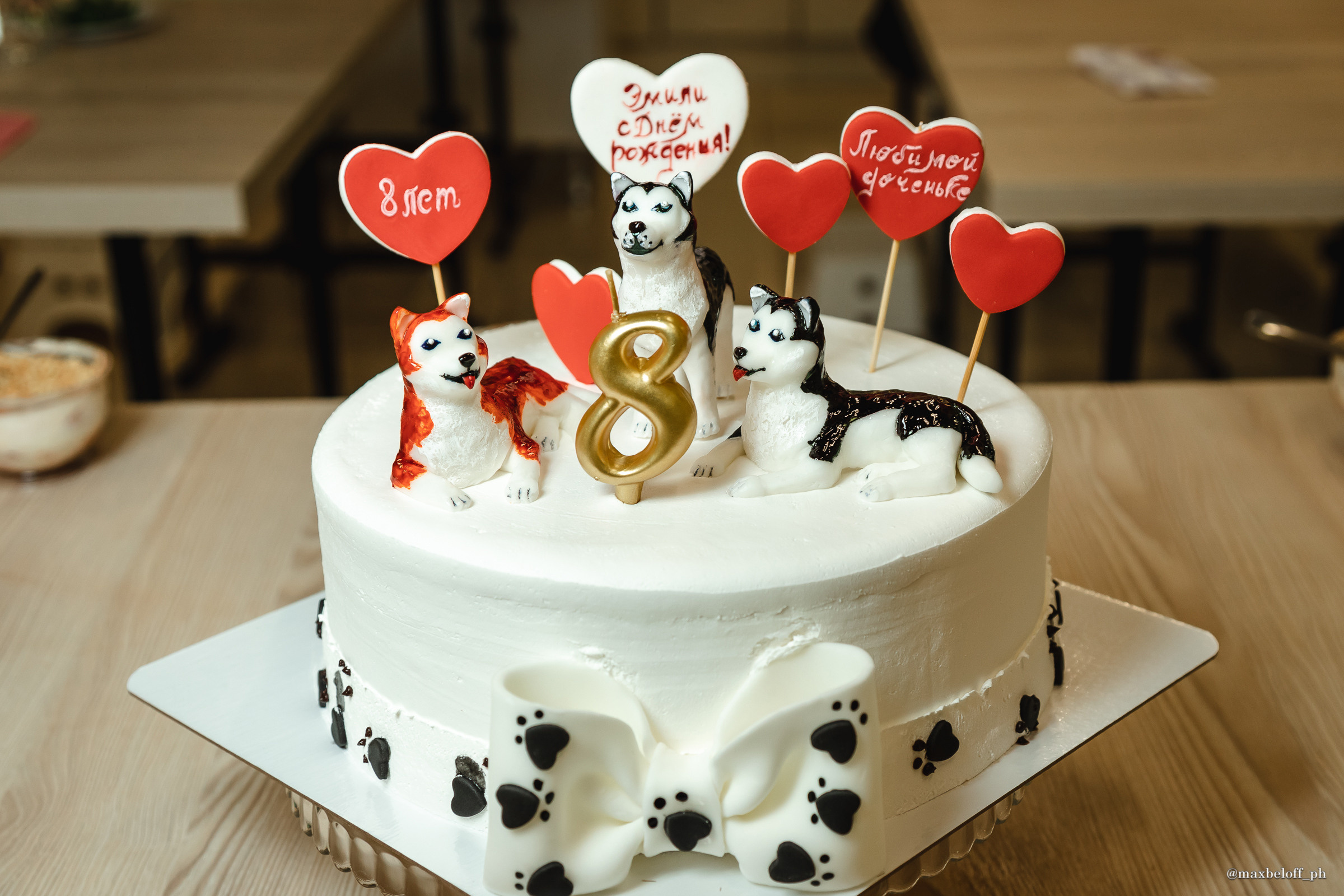 День рождения в кулинарной студии Сливки Оливки. Семейный фотограф — Макс Белогрудов
