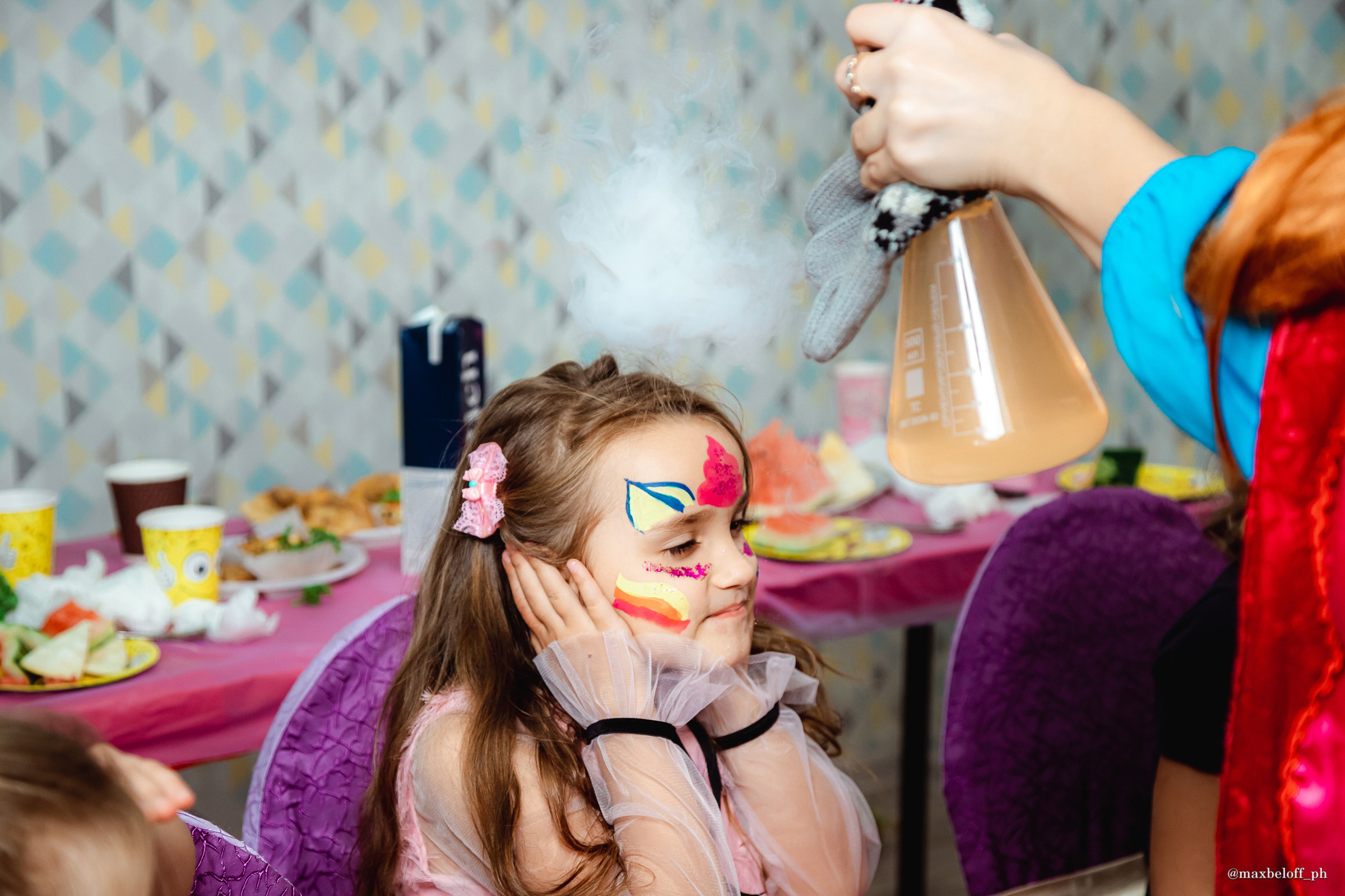 День рождения Миланы в детском центре 3/9 Царство. Семейный фотограф — Макс Белогрудов