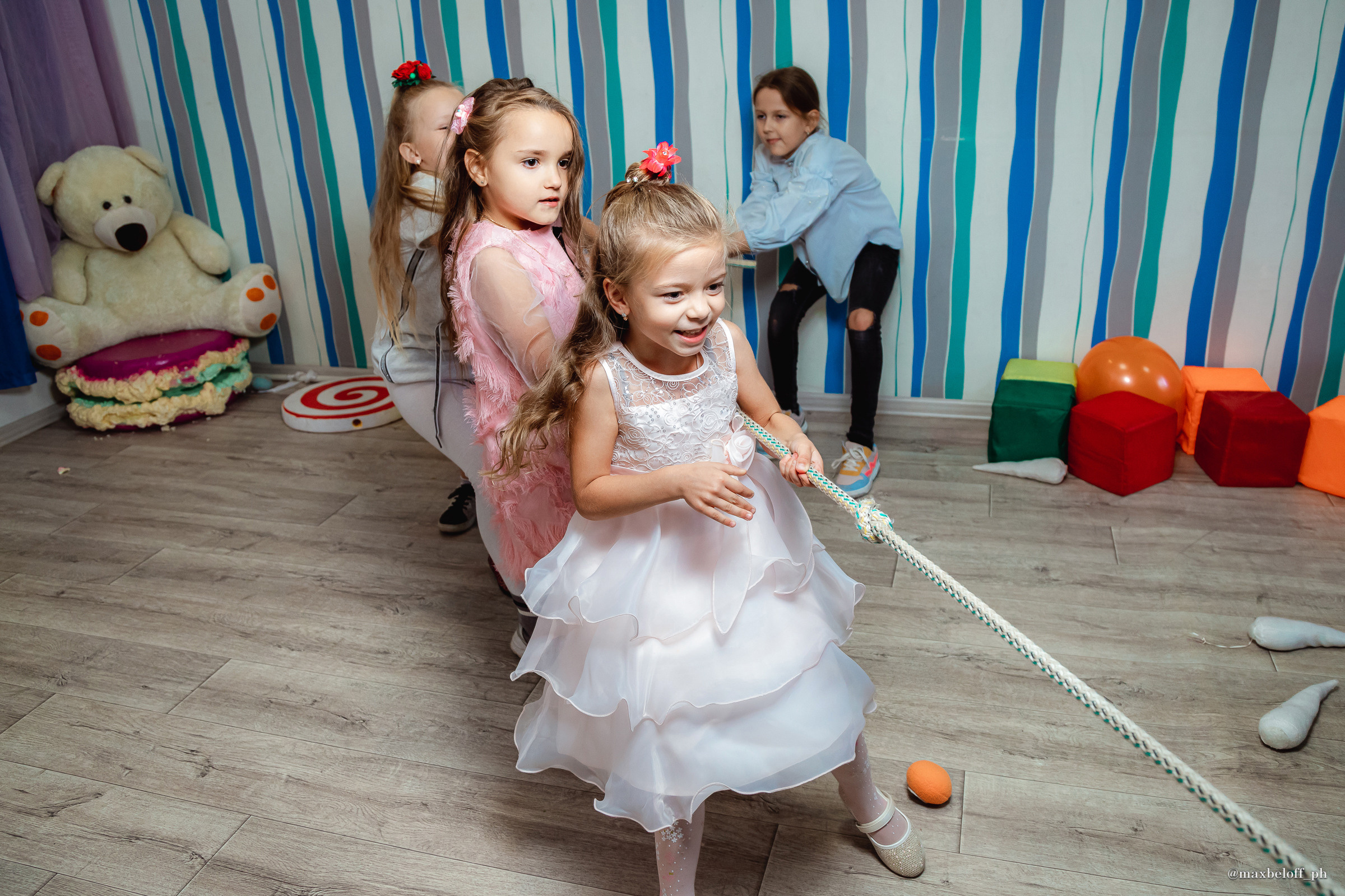 День рождения Миланы в детском центре 3/9 Царство. Семейный фотограф — Макс Белогрудов