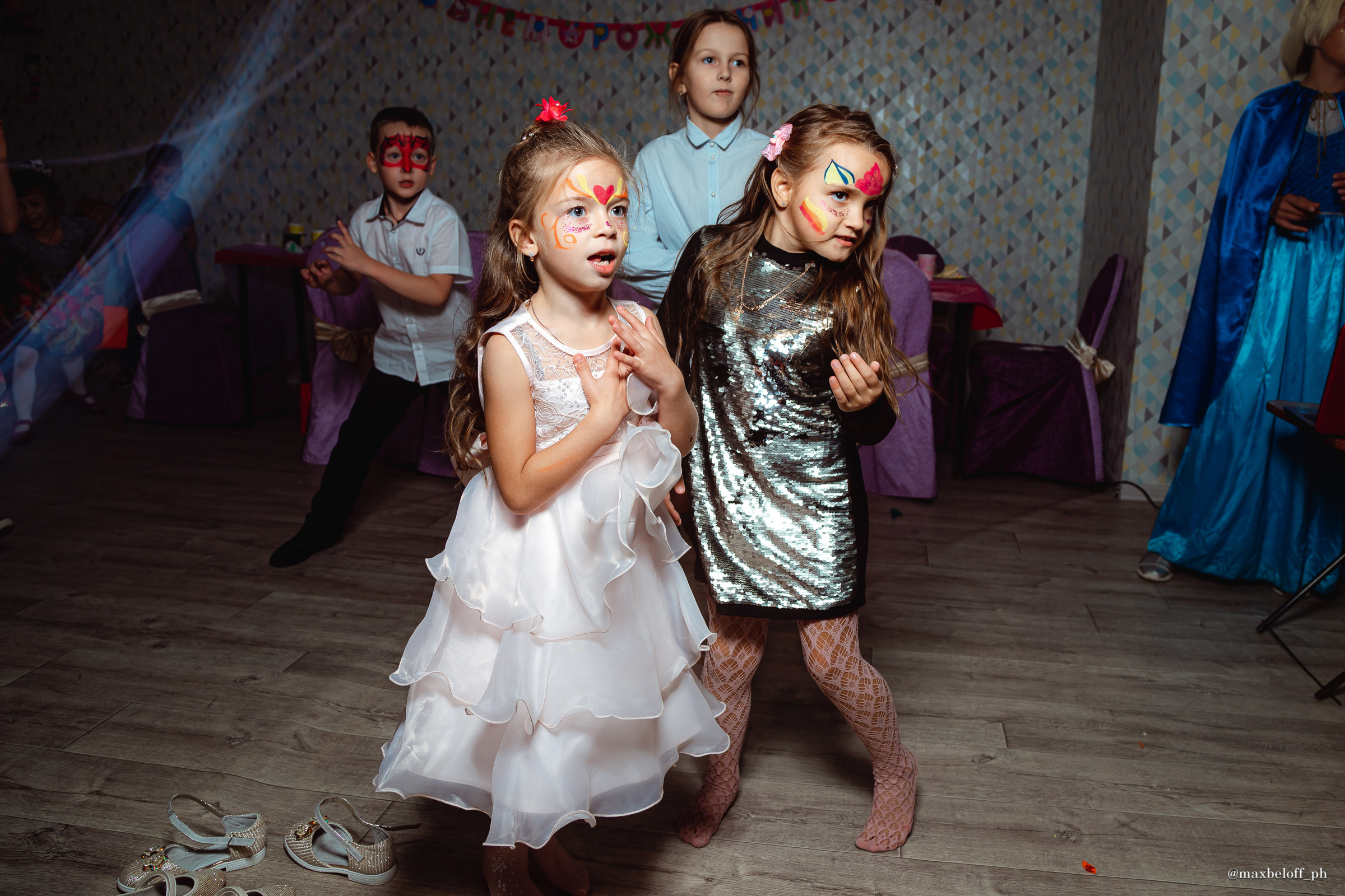 День рождения Миланы в детском центре 3/9 Царство. Семейный фотограф — Макс Белогрудов