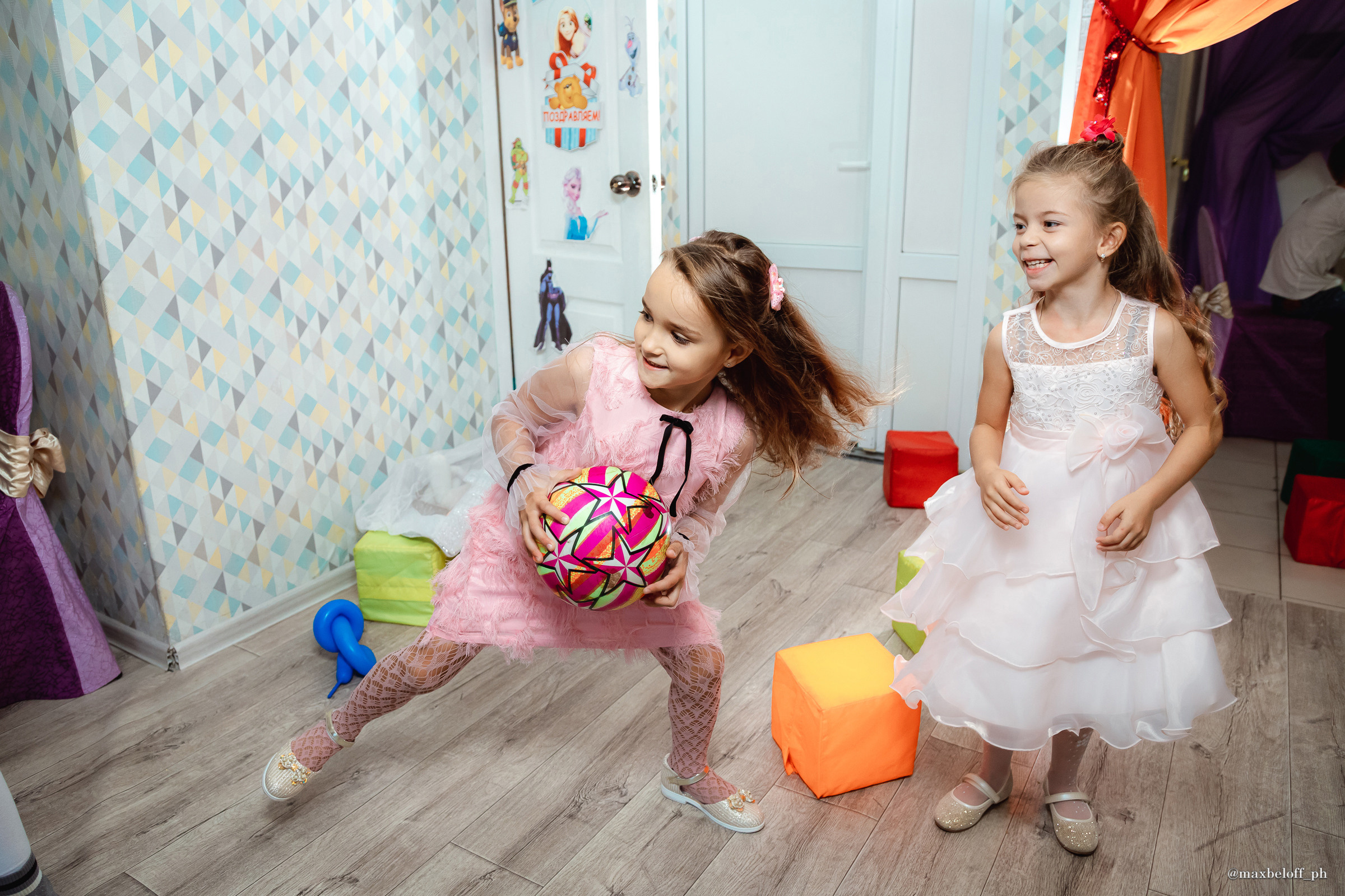 День рождения Миланы в детском центре 3/9 Царство. Семейный фотограф — Макс Белогрудов