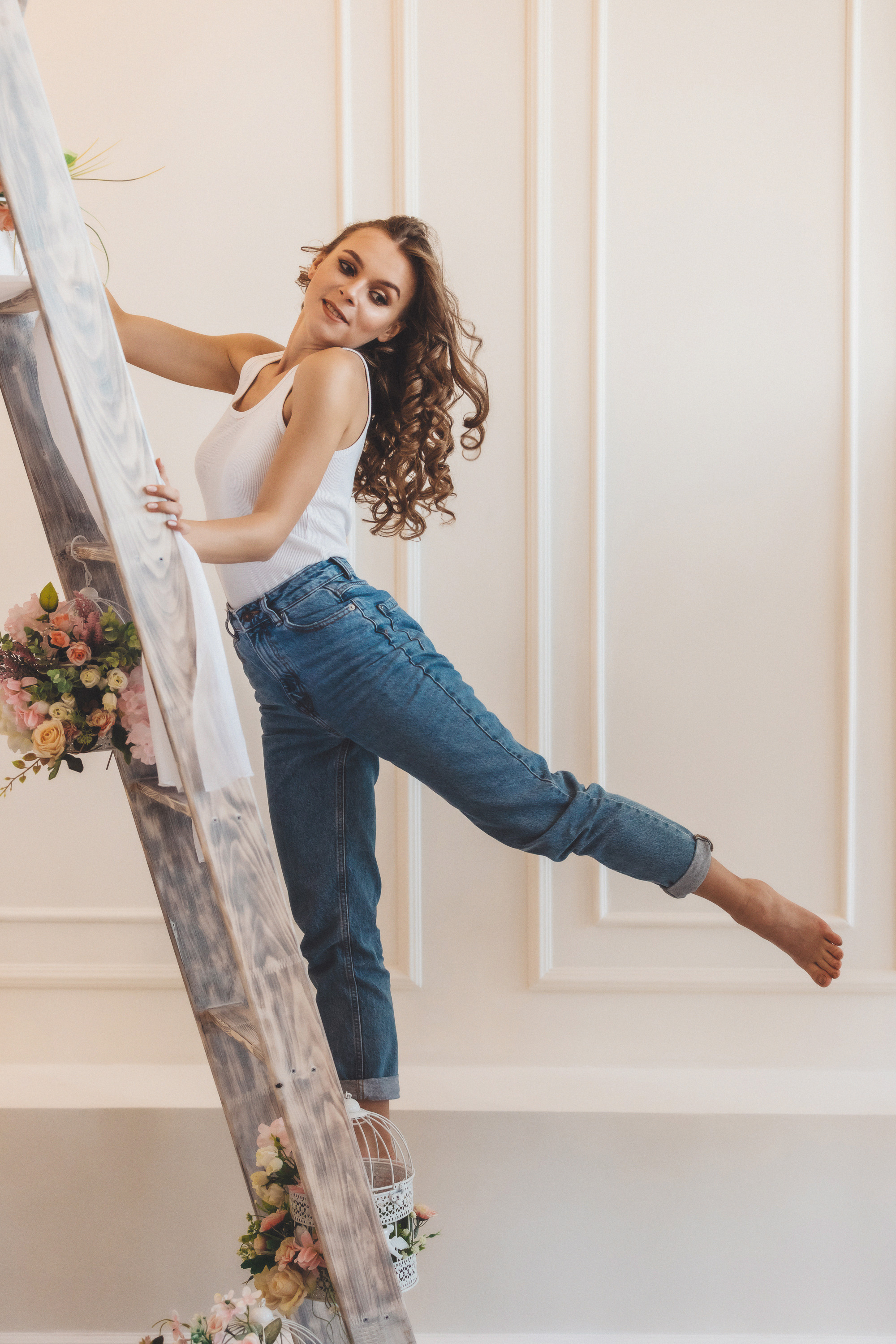 Светлана в студии Sweet Shot. Семейный фотограф — Макс Белогрудов