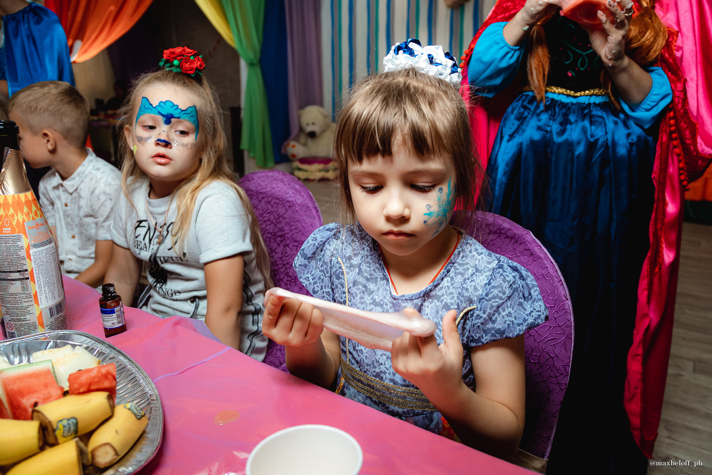 День рождения Миланы в детском центре 3/9 Царство. Семейный фотограф — Макс Белогрудов