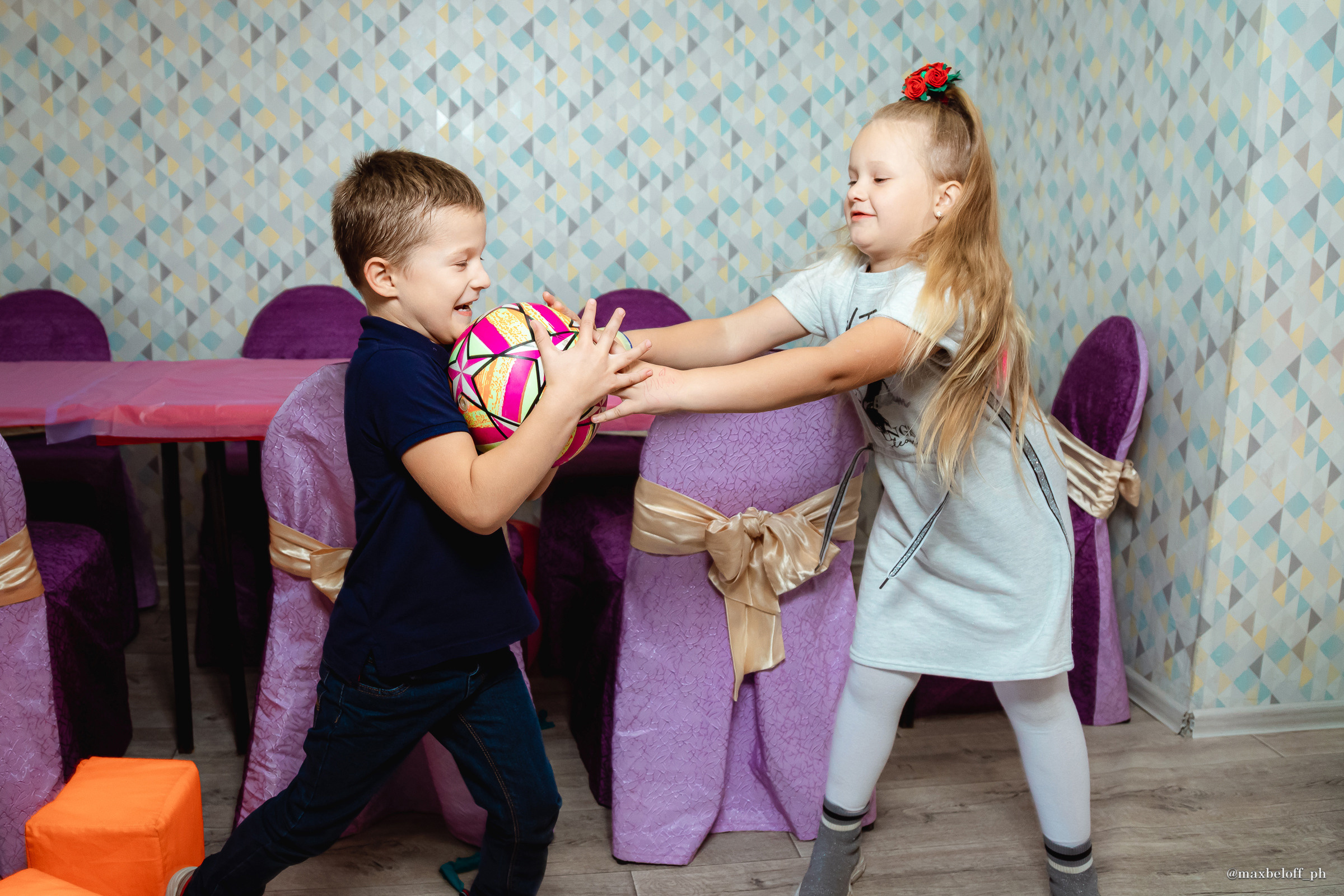 День рождения Миланы в детском центре 3/9 Царство. Семейный фотограф — Макс Белогрудов