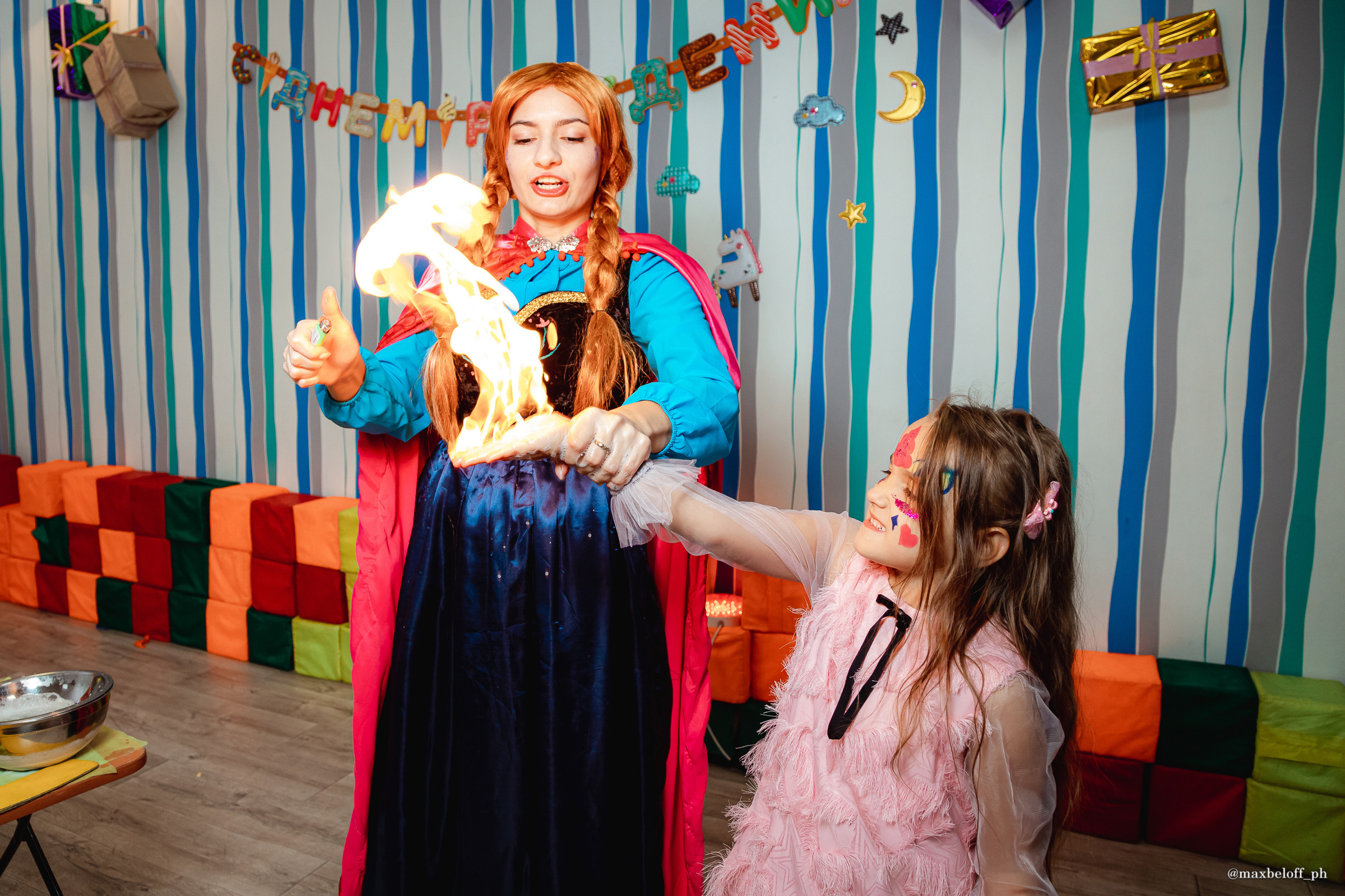 День рождения Миланы в детском центре 3/9 Царство. Семейный фотограф — Макс Белогрудов