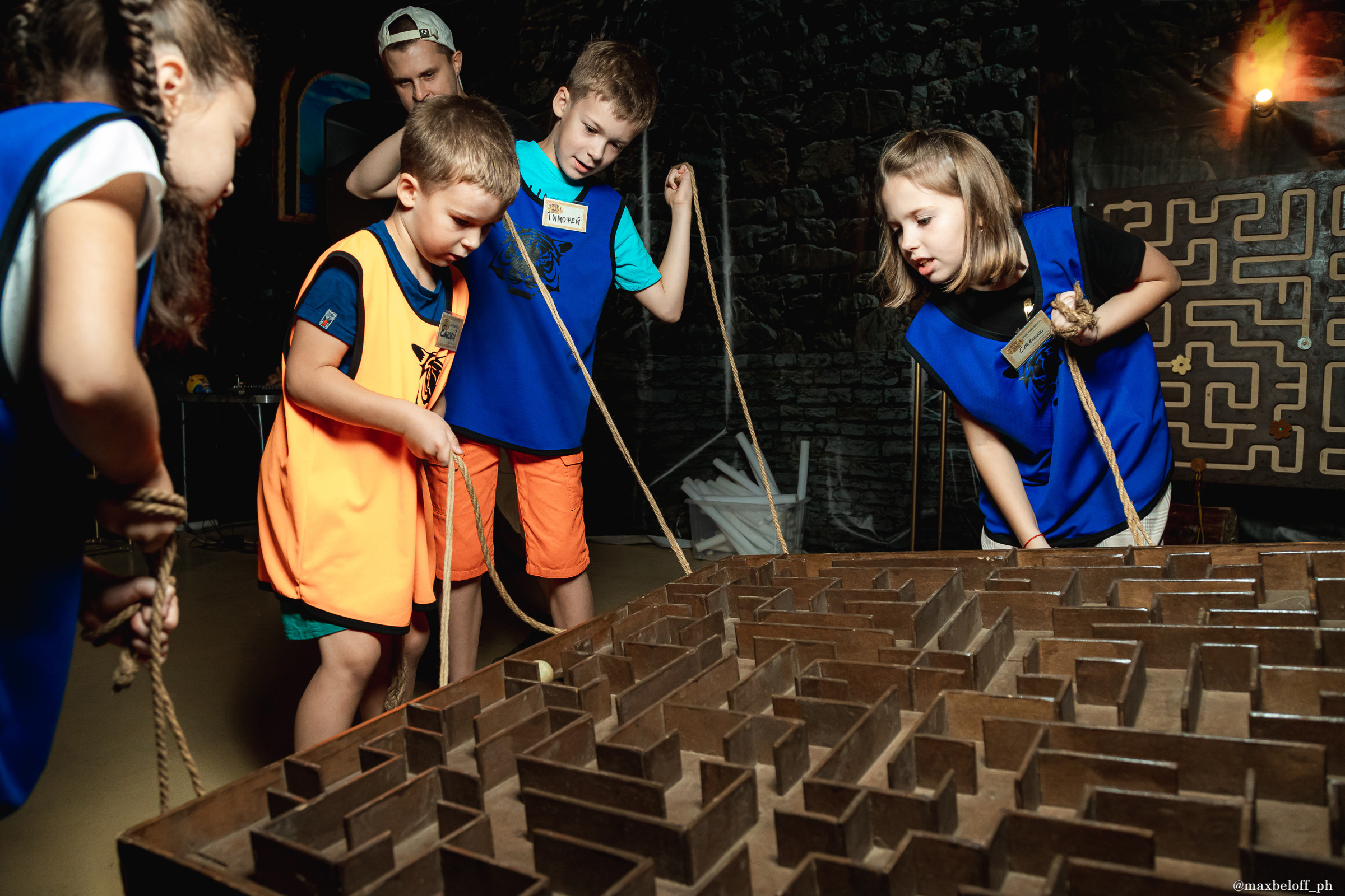 День рождения в квест-шоу Форт Боярд. Семейный фотограф — Макс Белогрудов