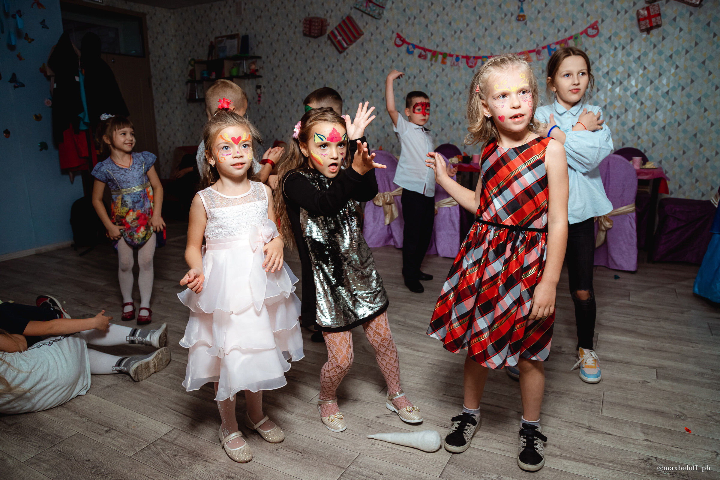 День рождения Миланы в детском центре 3/9 Царство. Семейный фотограф — Макс Белогрудов