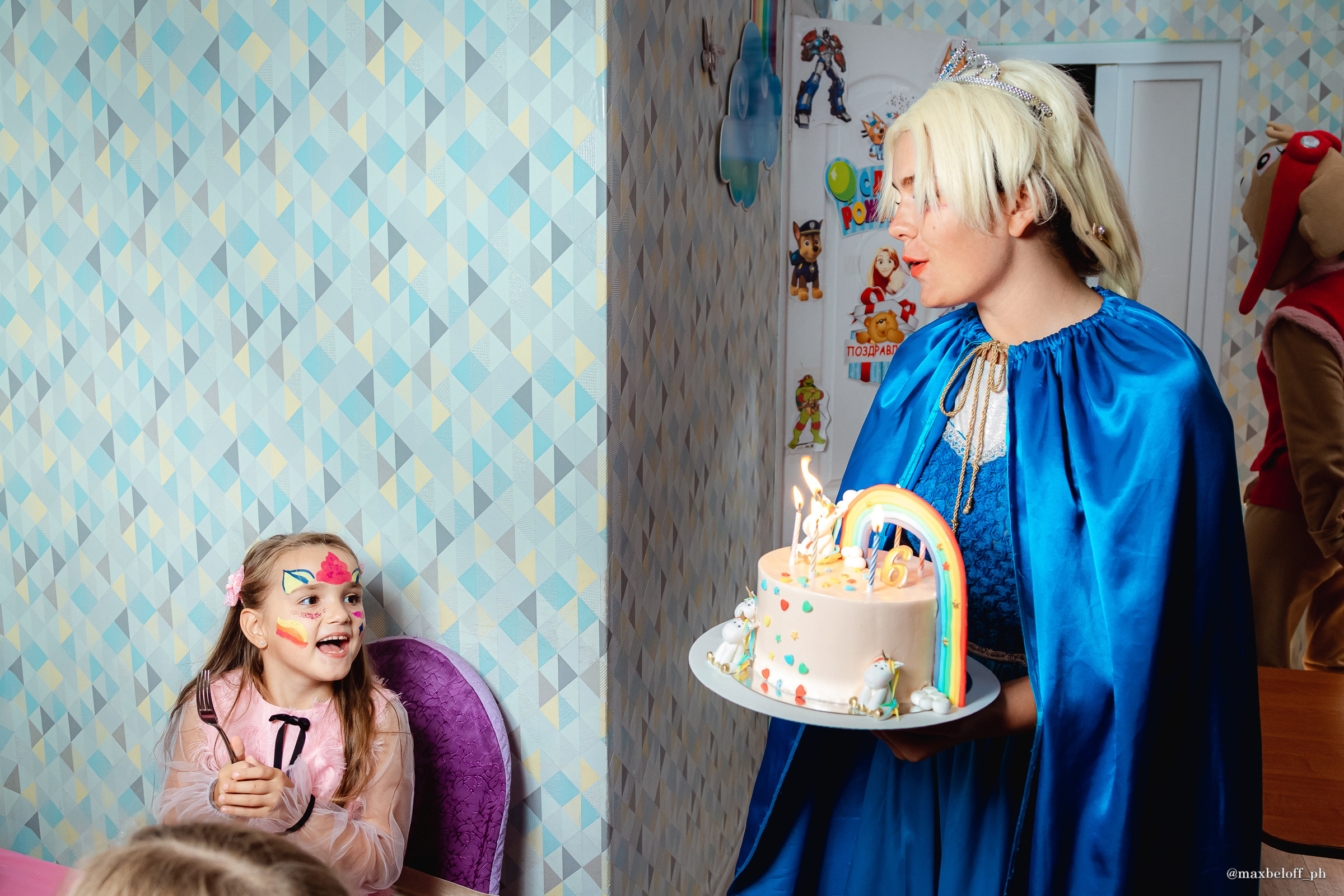 День рождения Миланы в детском центре 3/9 Царство. Семейный фотограф — Макс Белогрудов