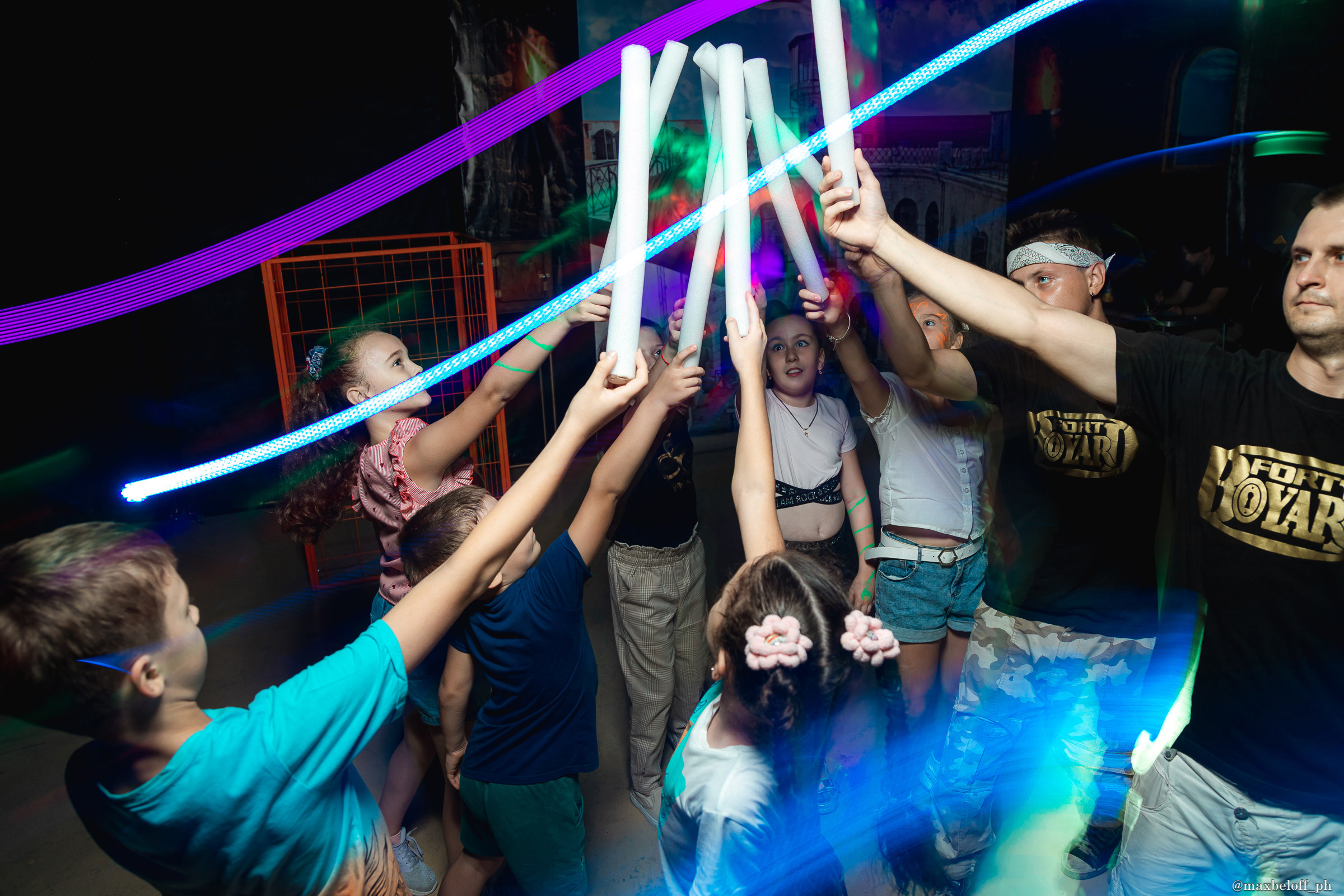 День рождения в квест-шоу Форт Боярд. Семейный фотограф — Макс Белогрудов