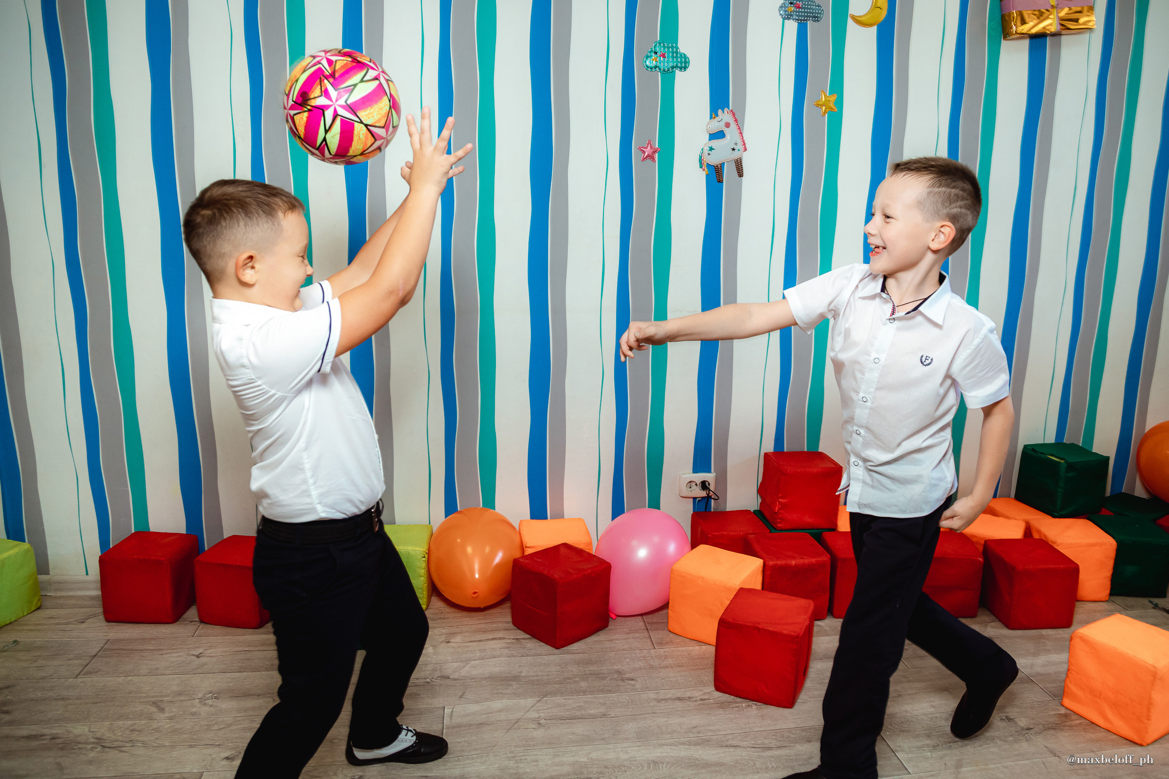 День рождения Миланы в детском центре 3/9 Царство. Семейный фотограф — Макс Белогрудов