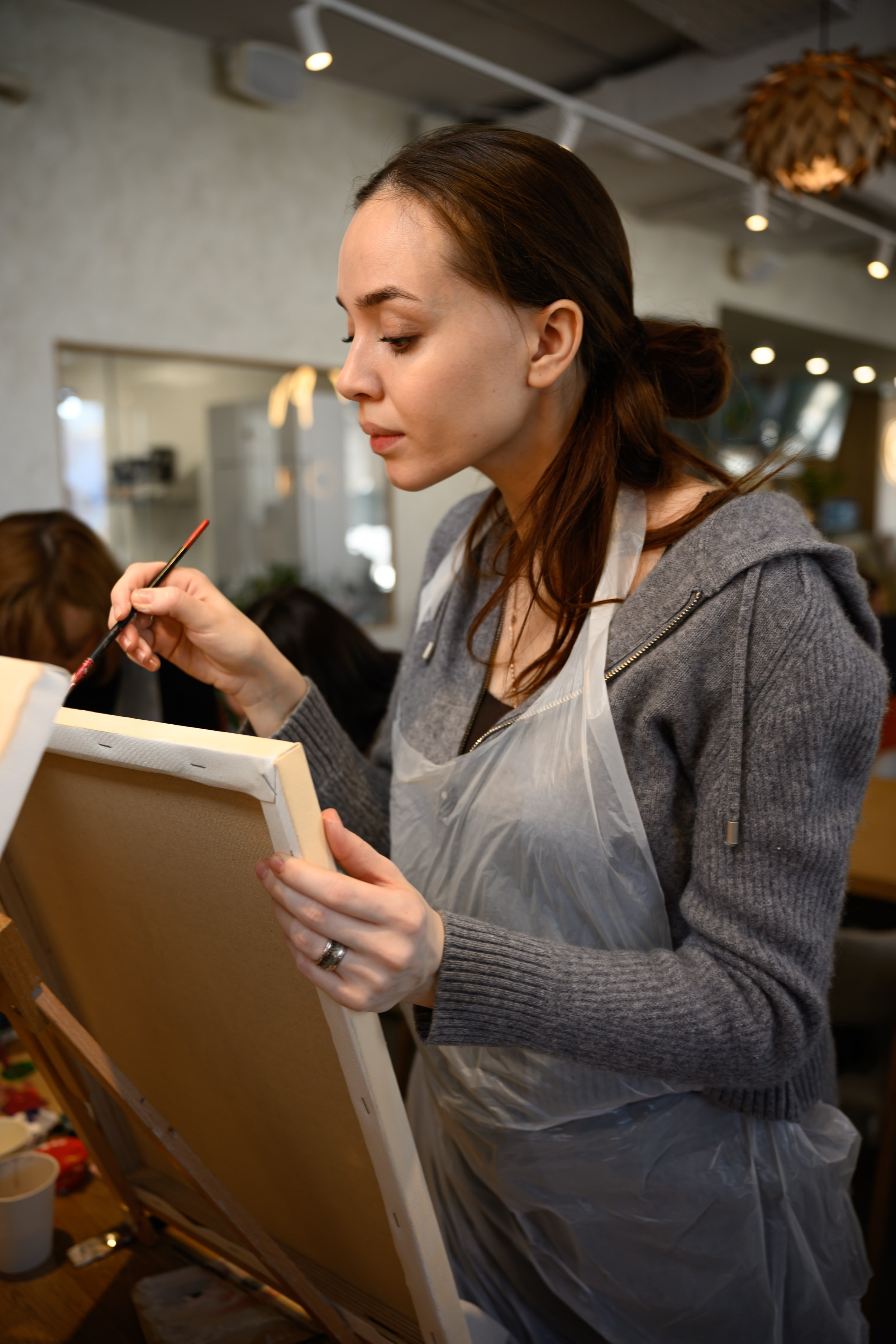 Съемка творческой встречи в Казанском ресторане