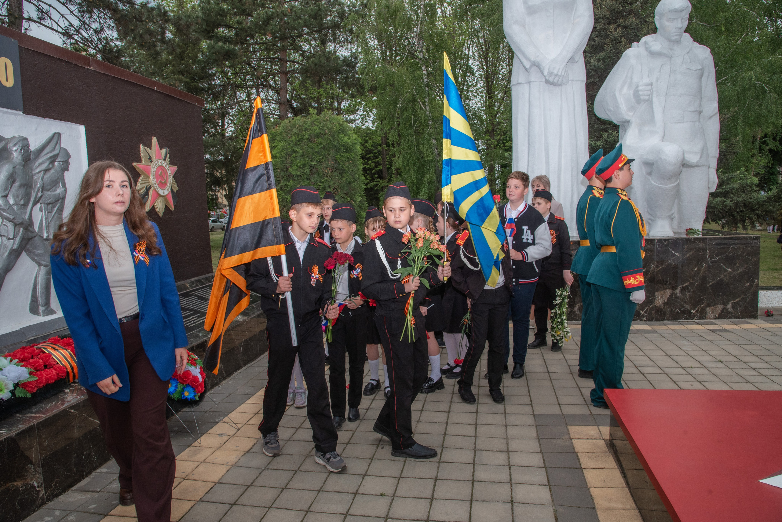 Репортаж для СМИ_9мая_п.Агроном (цветокор). Детский и семейный фотограф Краснодар / Сочи Сергеева Олеся