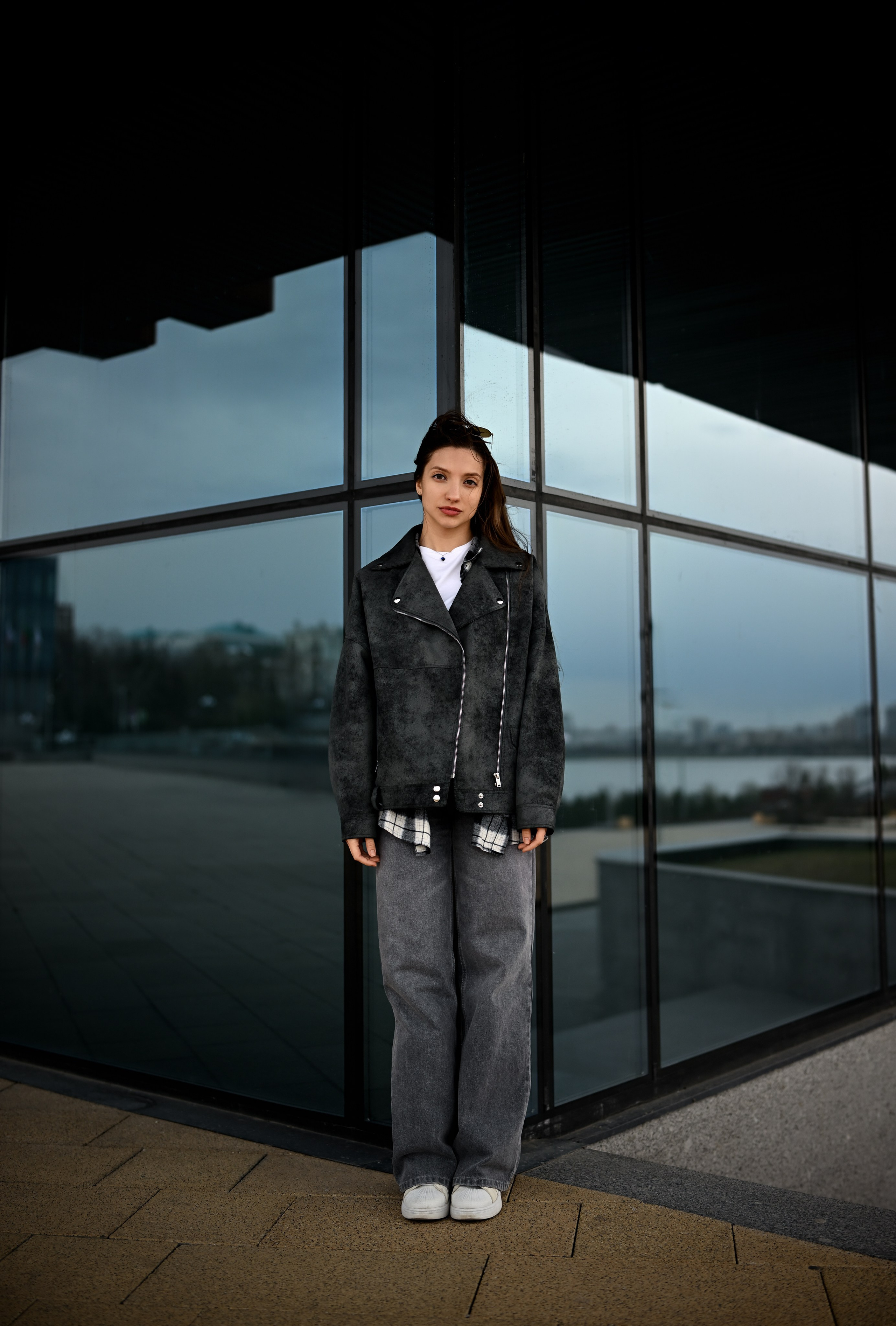 Уличная съемка в районе Национальной библиотеки