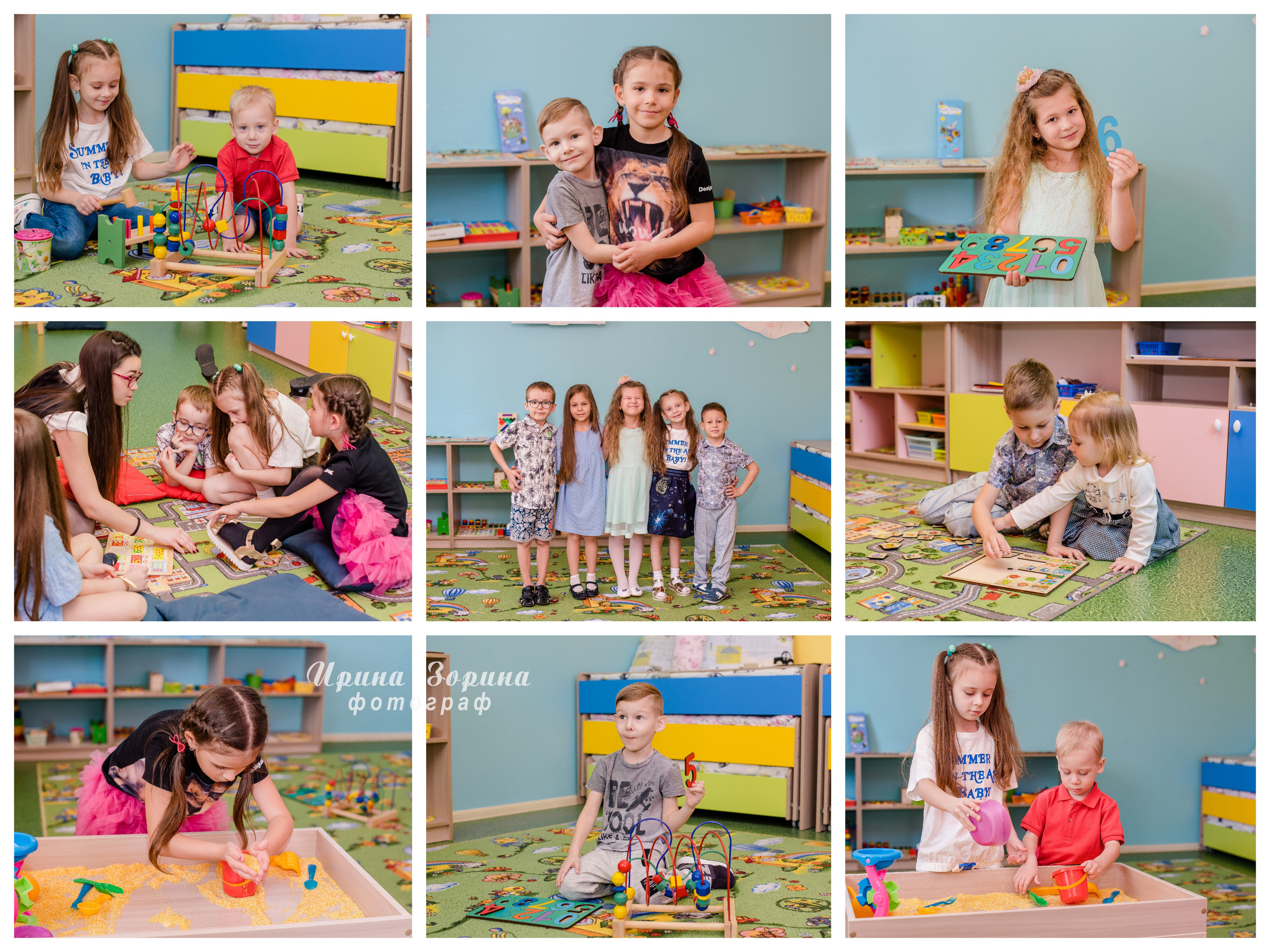 Клубы раннего развития. Семейный и детский фотограф в Пензе Ирина Зорина