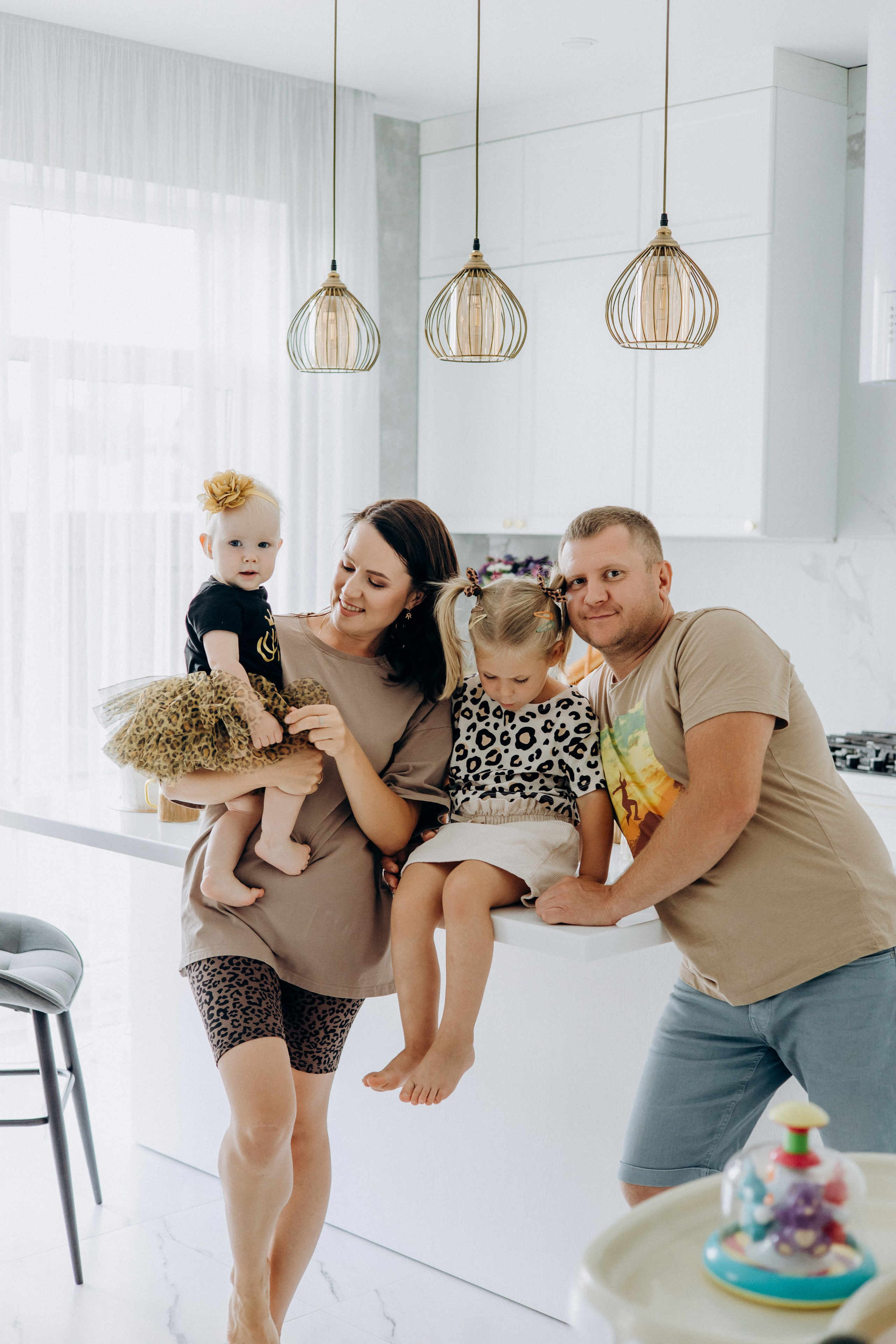 Праздничный завтрак в кругу семьи. Портретный и семейный фотограф в Воронеже Ксения Ремизова