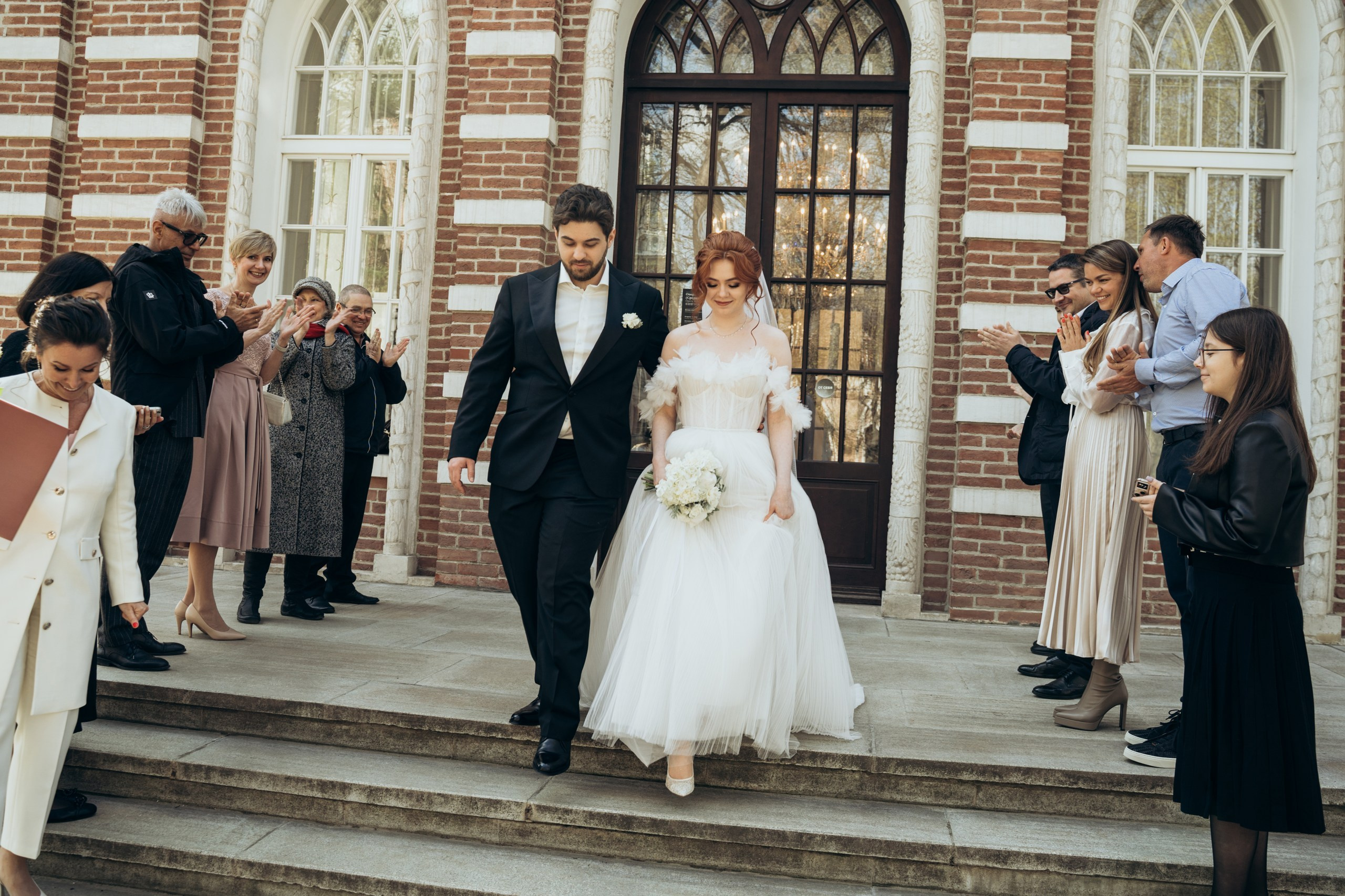 Свадебная фотосессия в Царицыно. Свадебный фотограф в Дмитрове