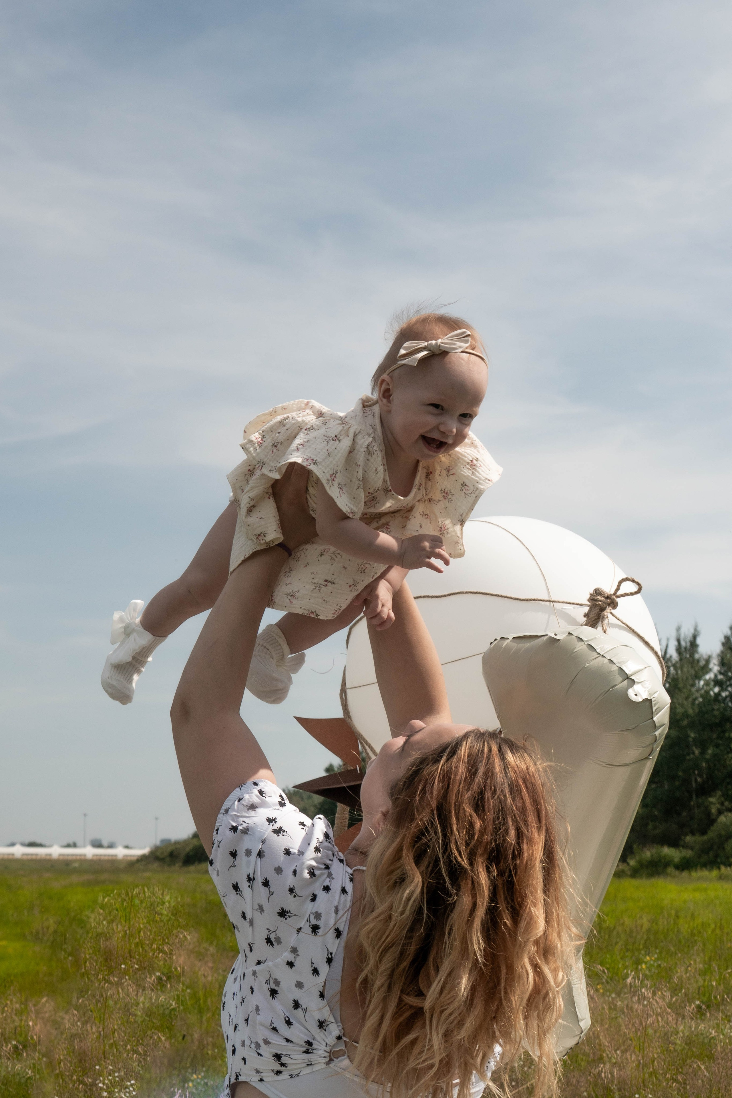 На воздушном шаре. Фотограф Санкт-Петербург