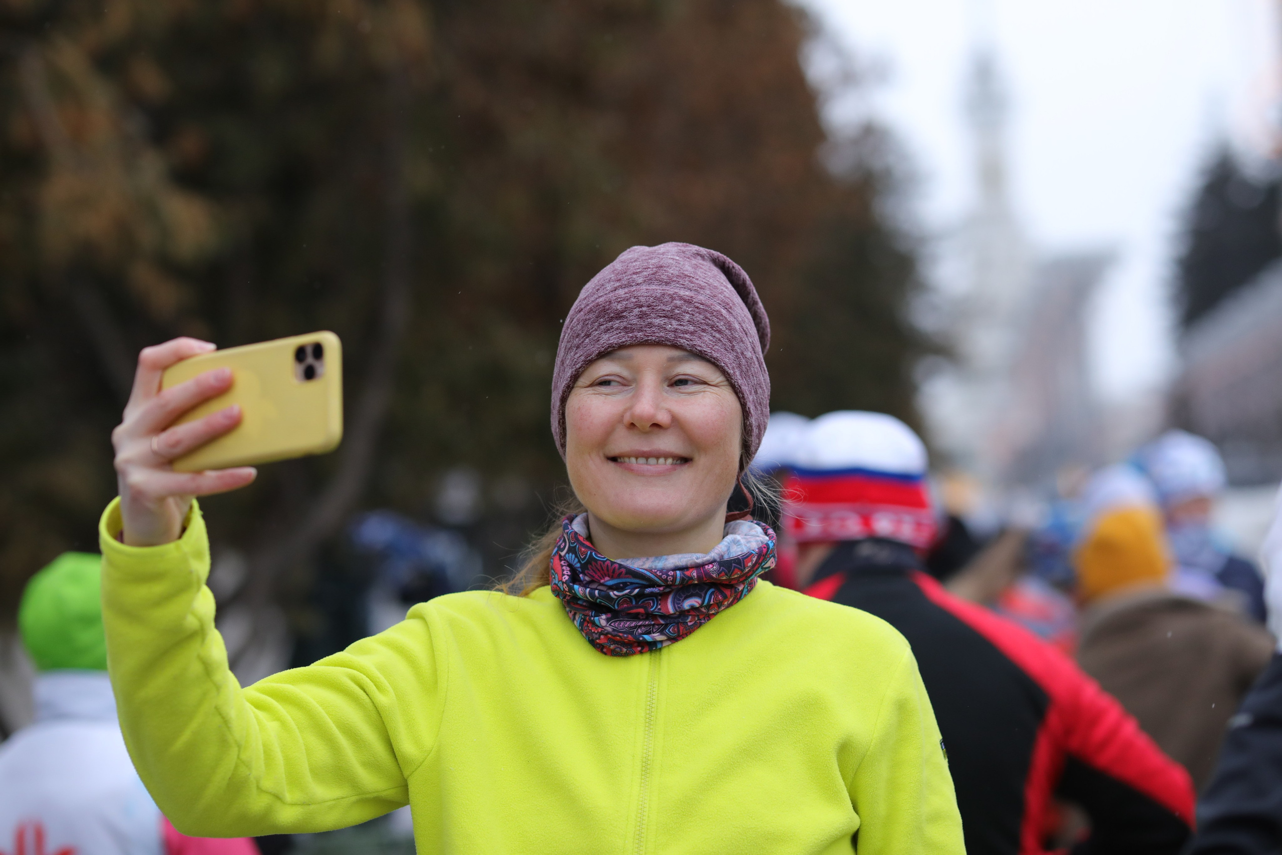 Забег 8 Марта, Речной вокзал. Фотограф Сергей Ловкий