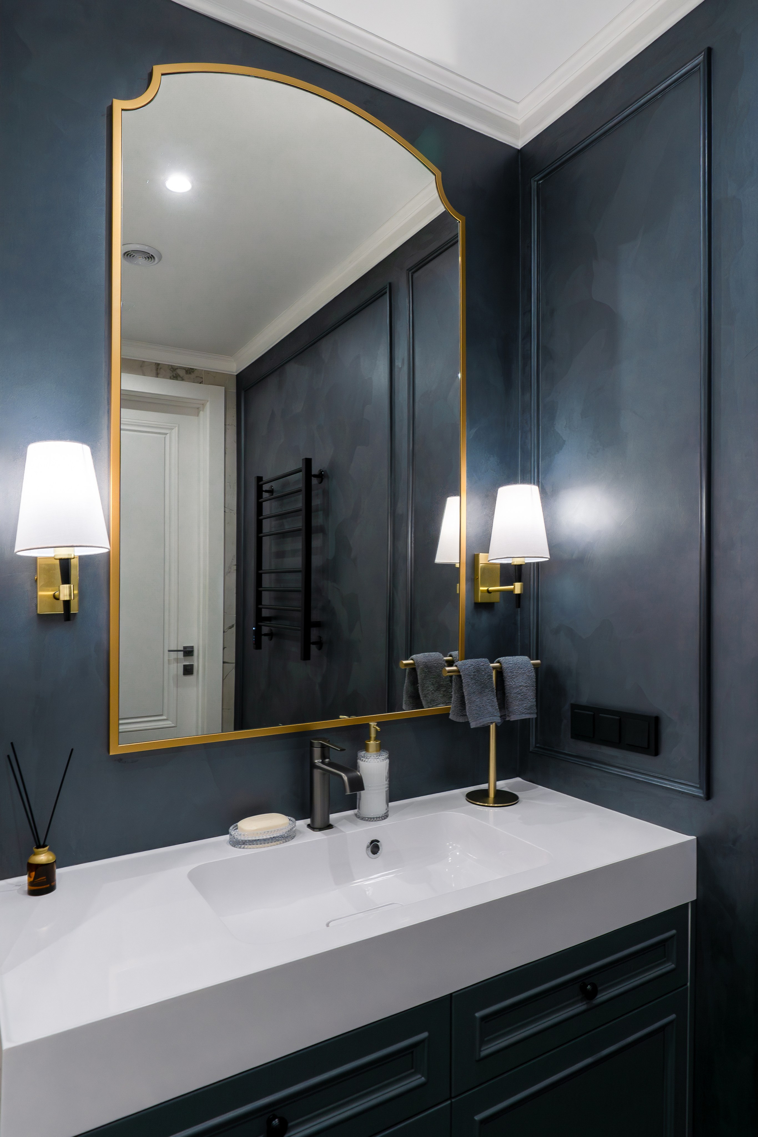 Реализация проекта ЖК Idel Tower 62 m² г. Уфа. Дизайн интерьера и ремонта Уфа Москва