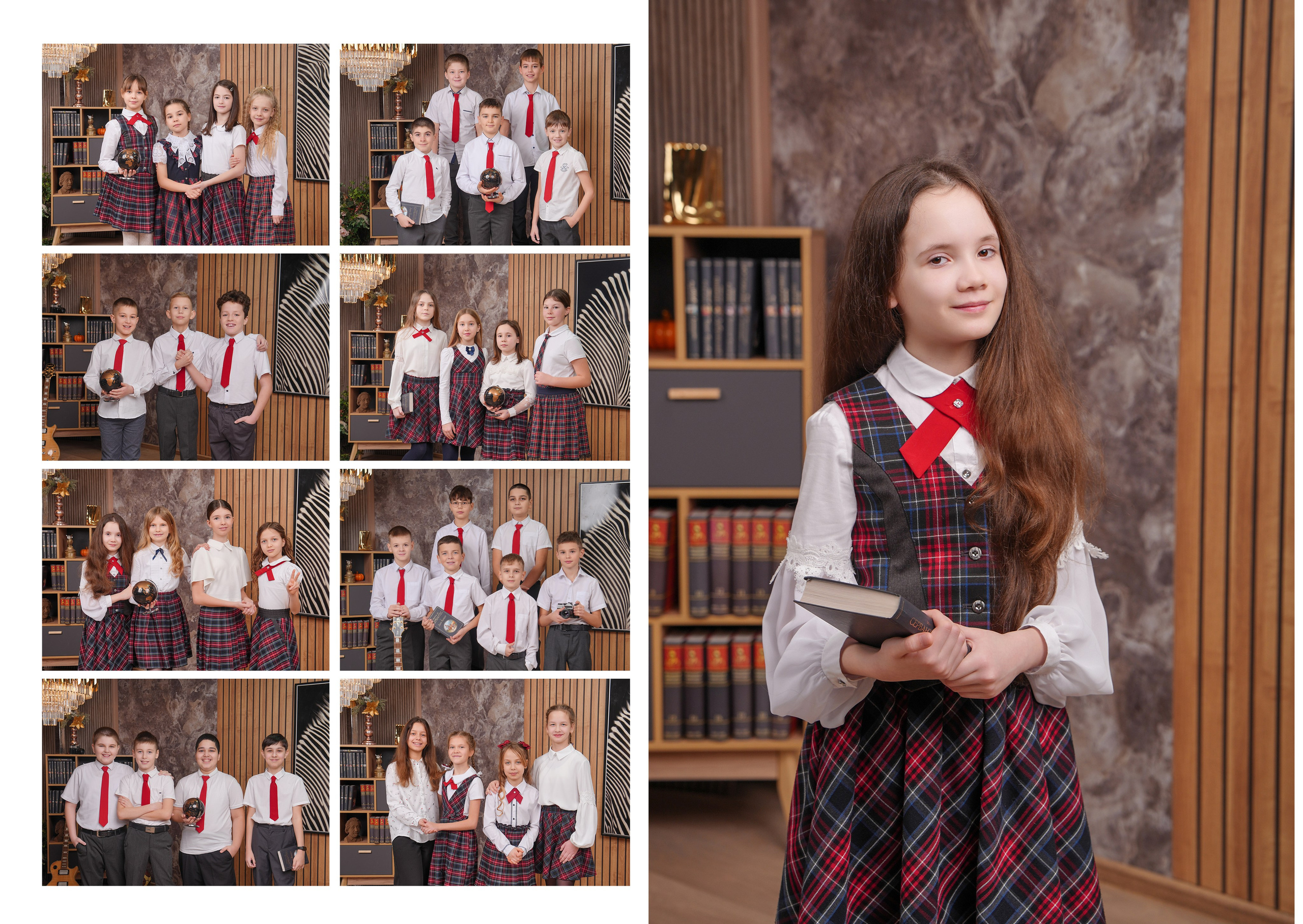 ШКОЛА 99 — 4 «Д» класс. Красивый выпускной альбом в Краснодаре