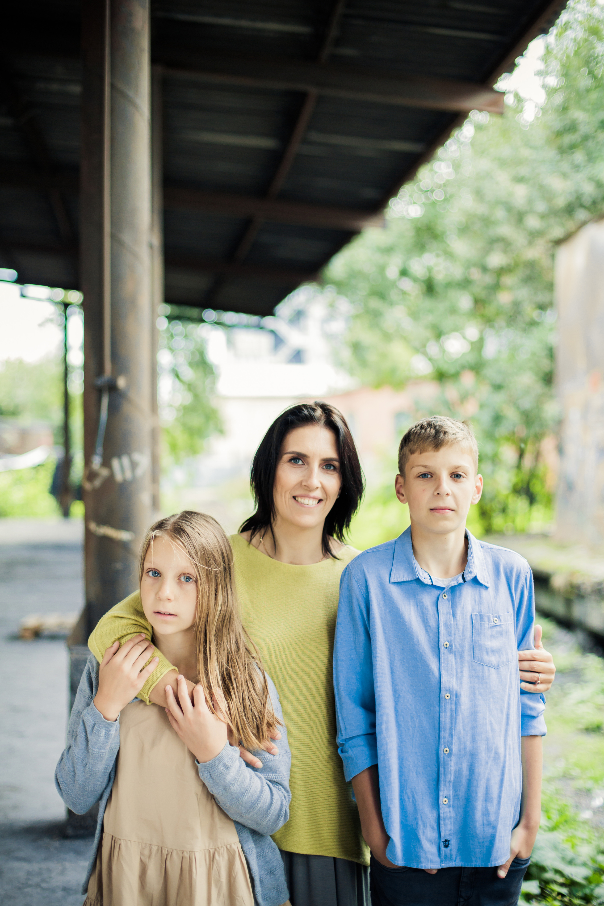Оксана и семья). Детский, свадебный и семейный фотограф Юлия Курбатова, Санкт-Петербург