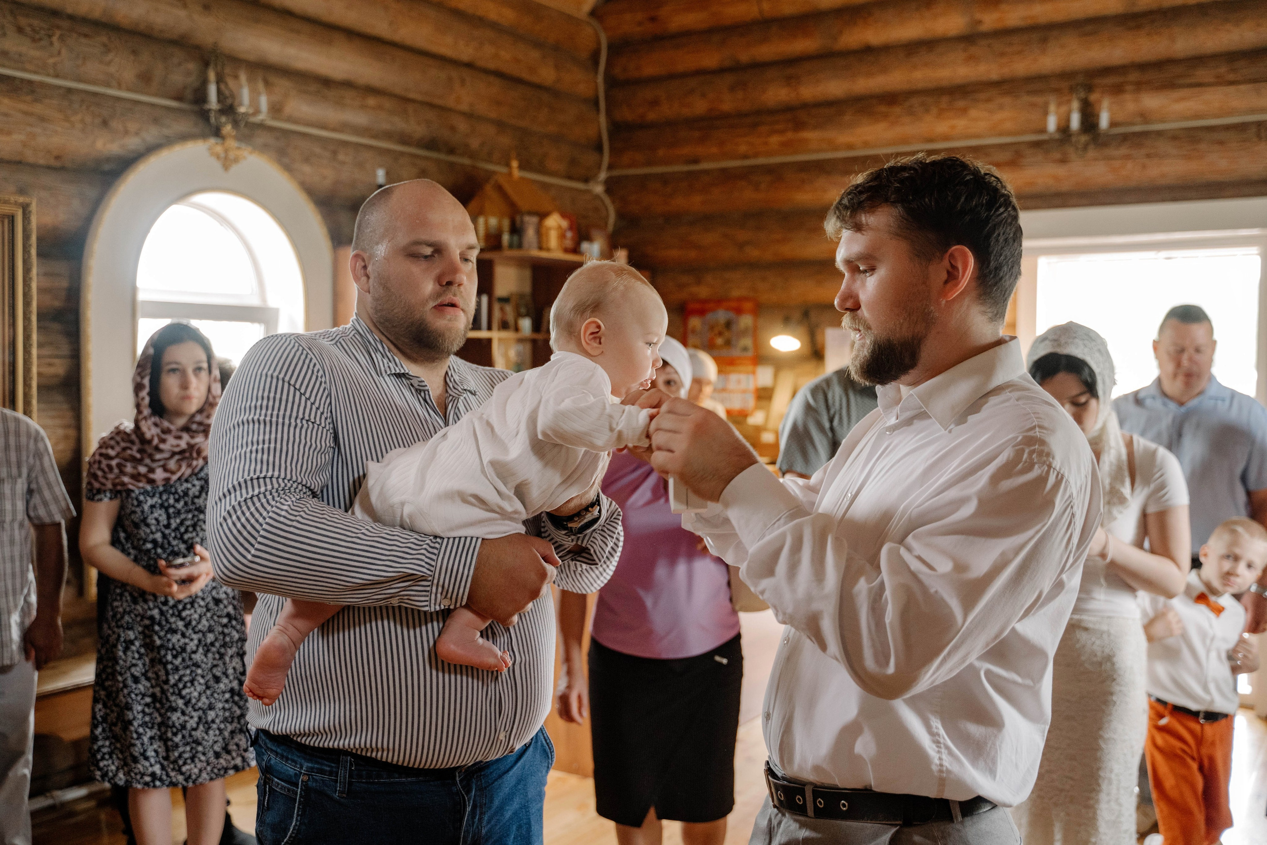 Крещение Ромы. Свадебный и семейный фотограф в Калуге Анна Киреева