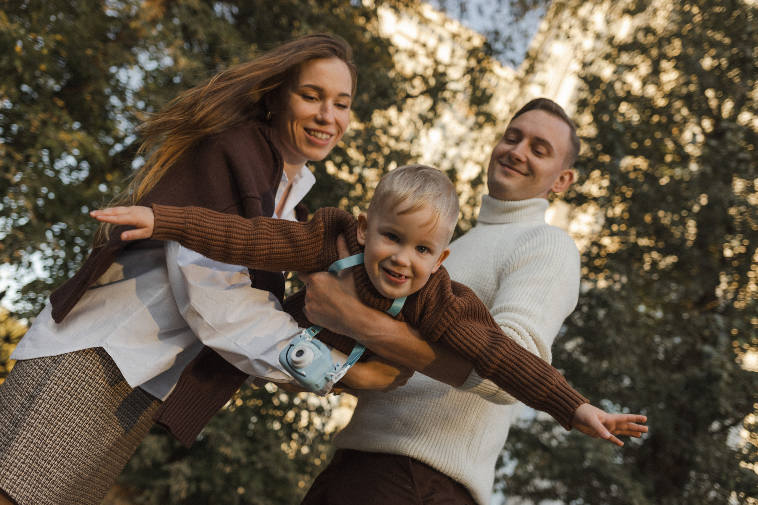 Илья, Марина и Максим. Семейный фотограф в Москве