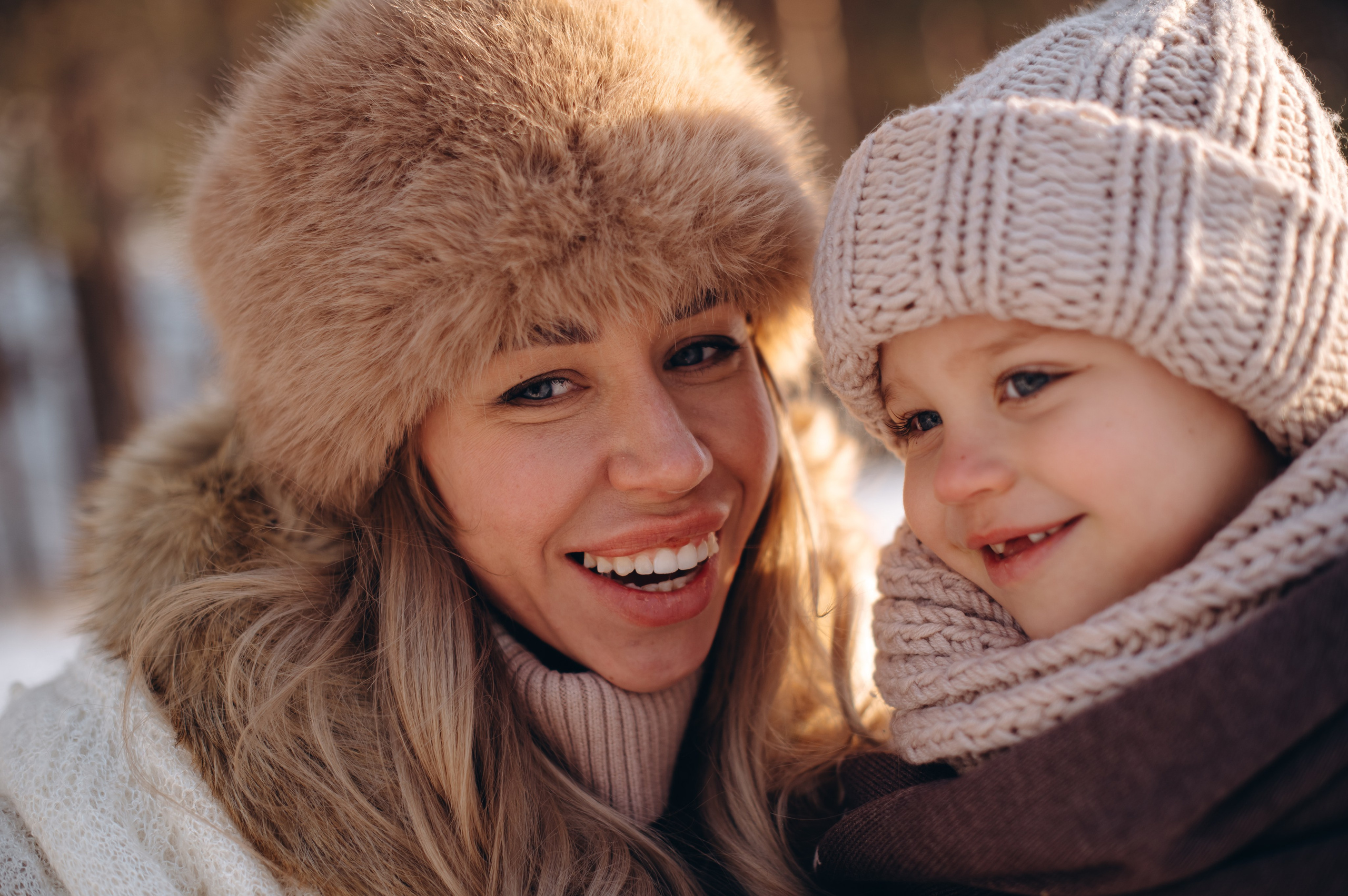 Марина и Леонид. Семьи