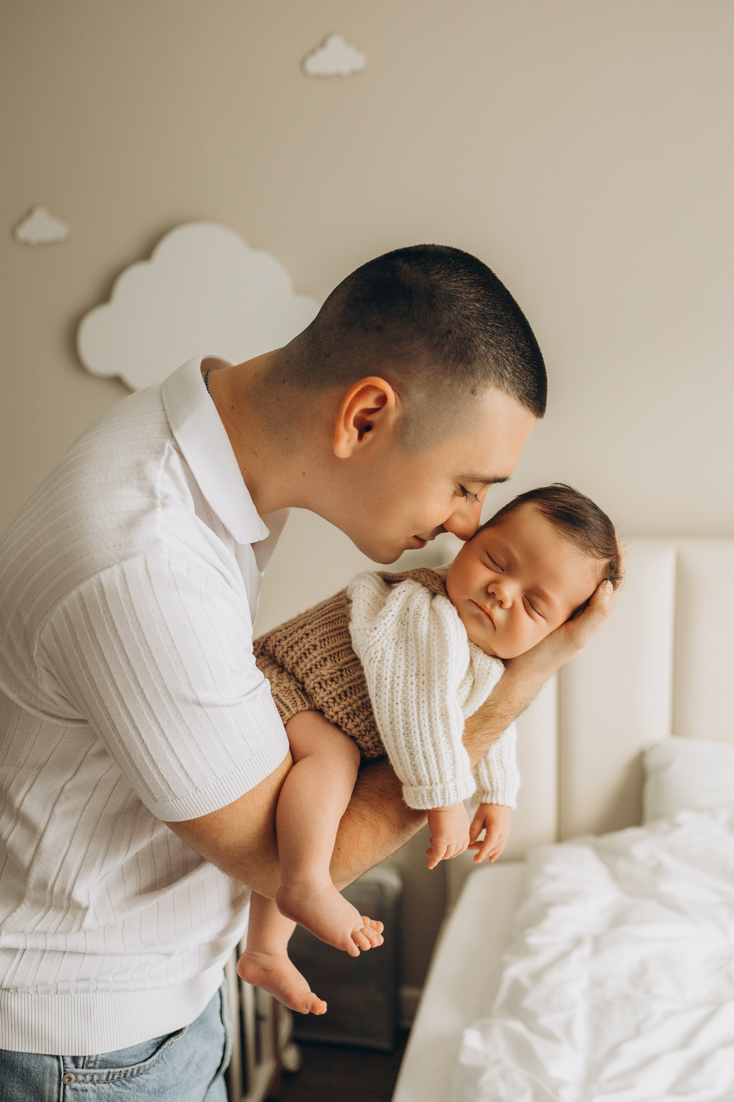 Тимофей 1 месяц. Фотограф новорождённых Newborn Москва