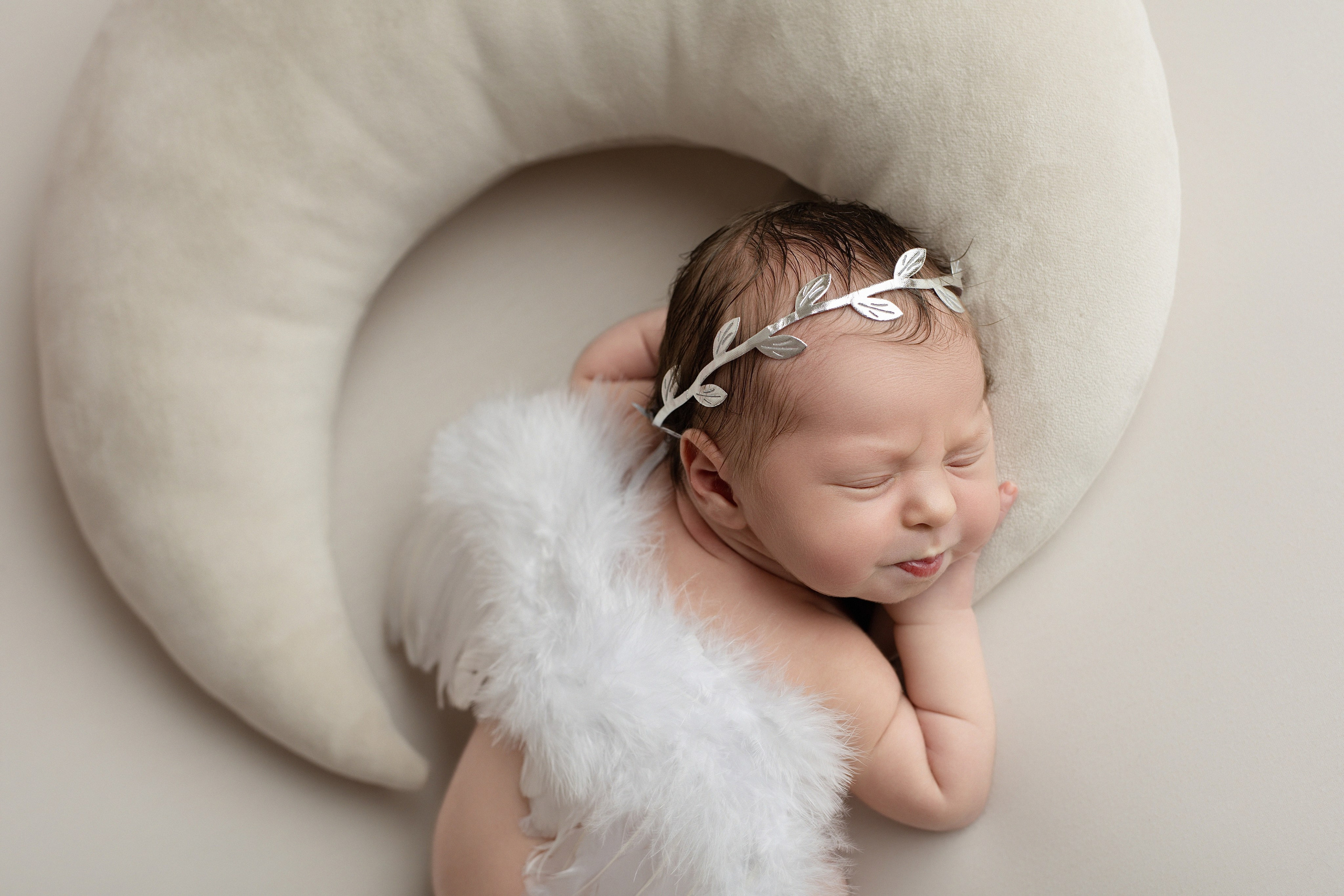 Ариана 4 дня. Фотограф новорождённых Newborn Москва