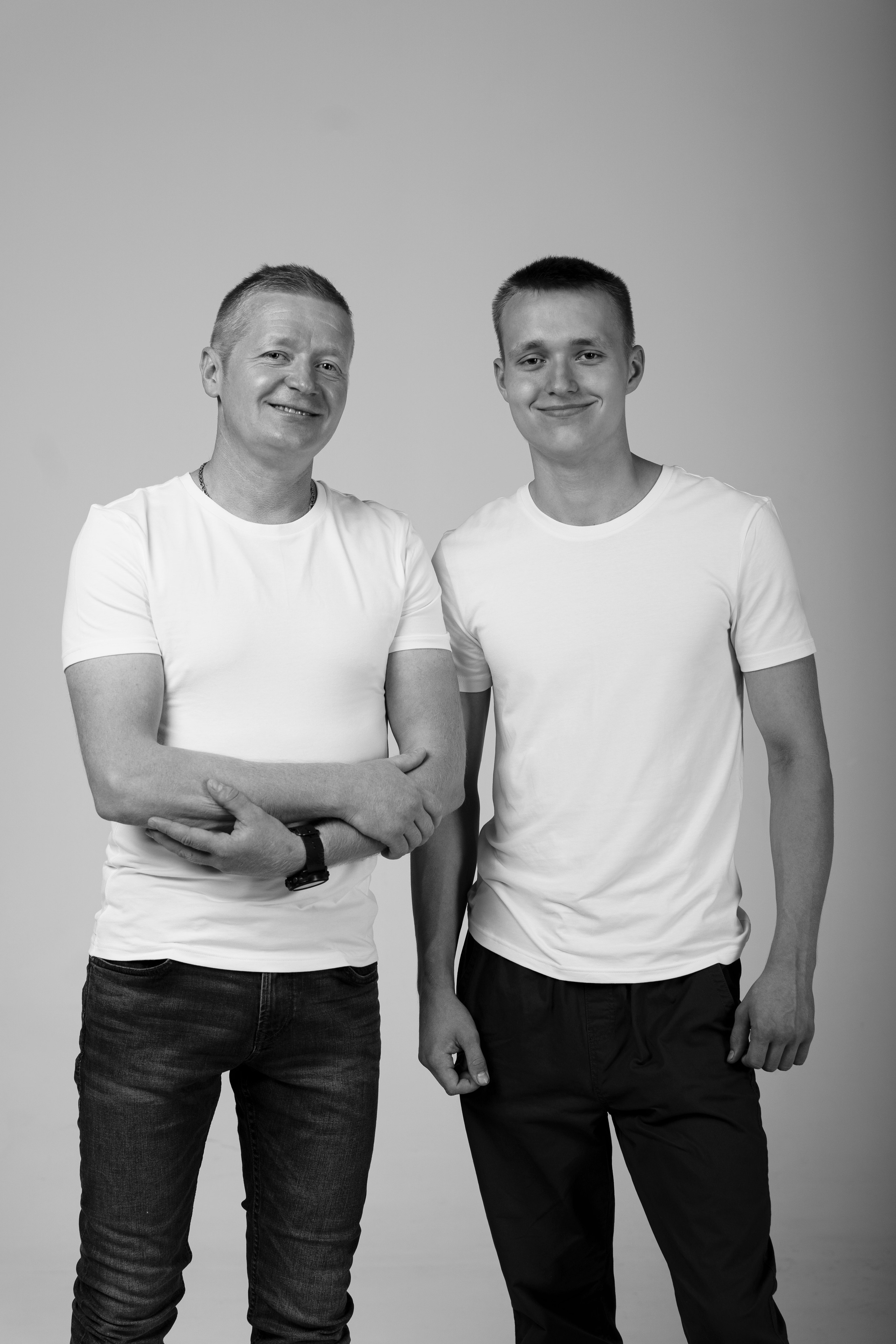 Павел с сыном. Фотограф Анатолий Багрецов г. Архангельск