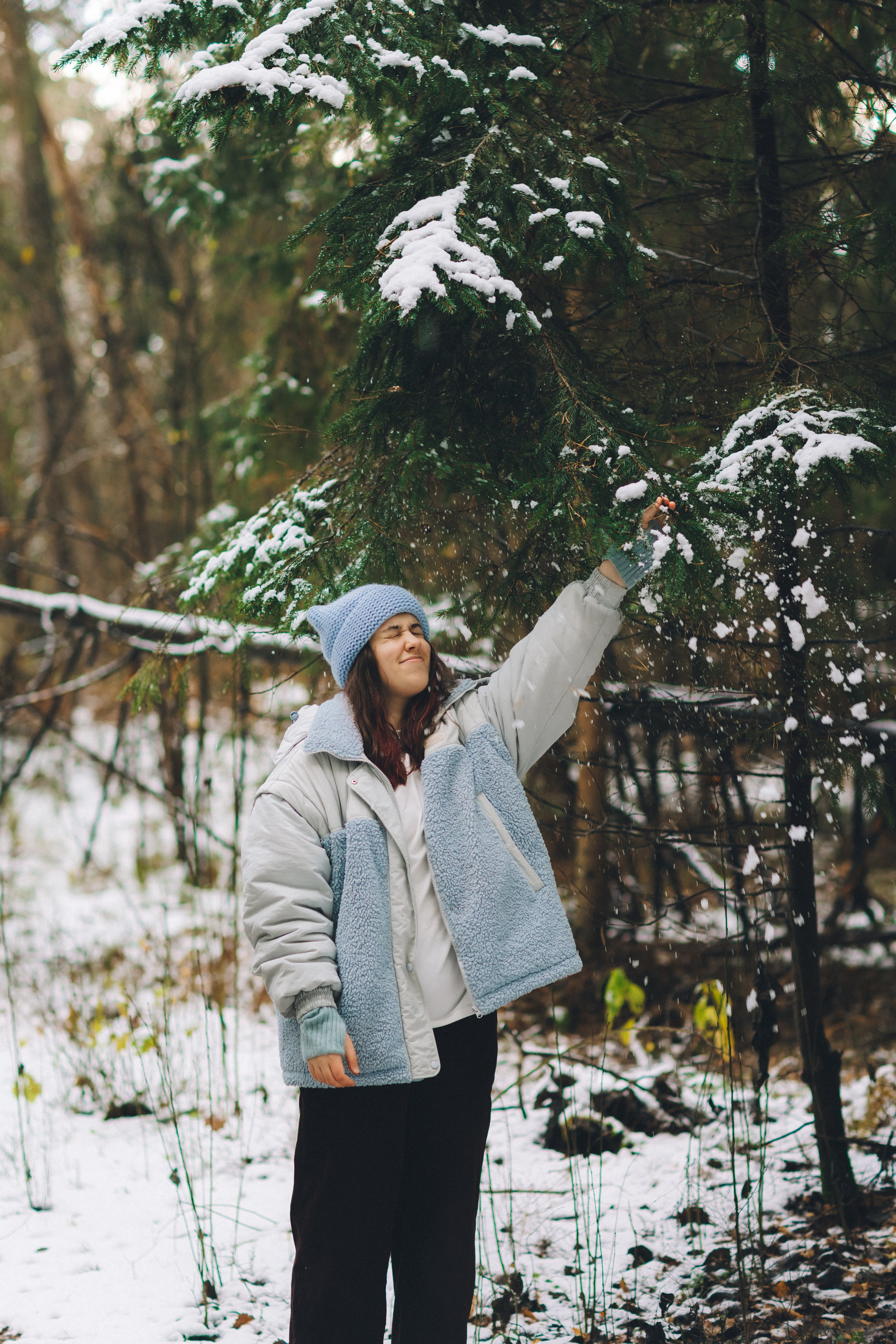 Маша и зима на Балтике. Фотограф Зеленоградск Красильникова Елена