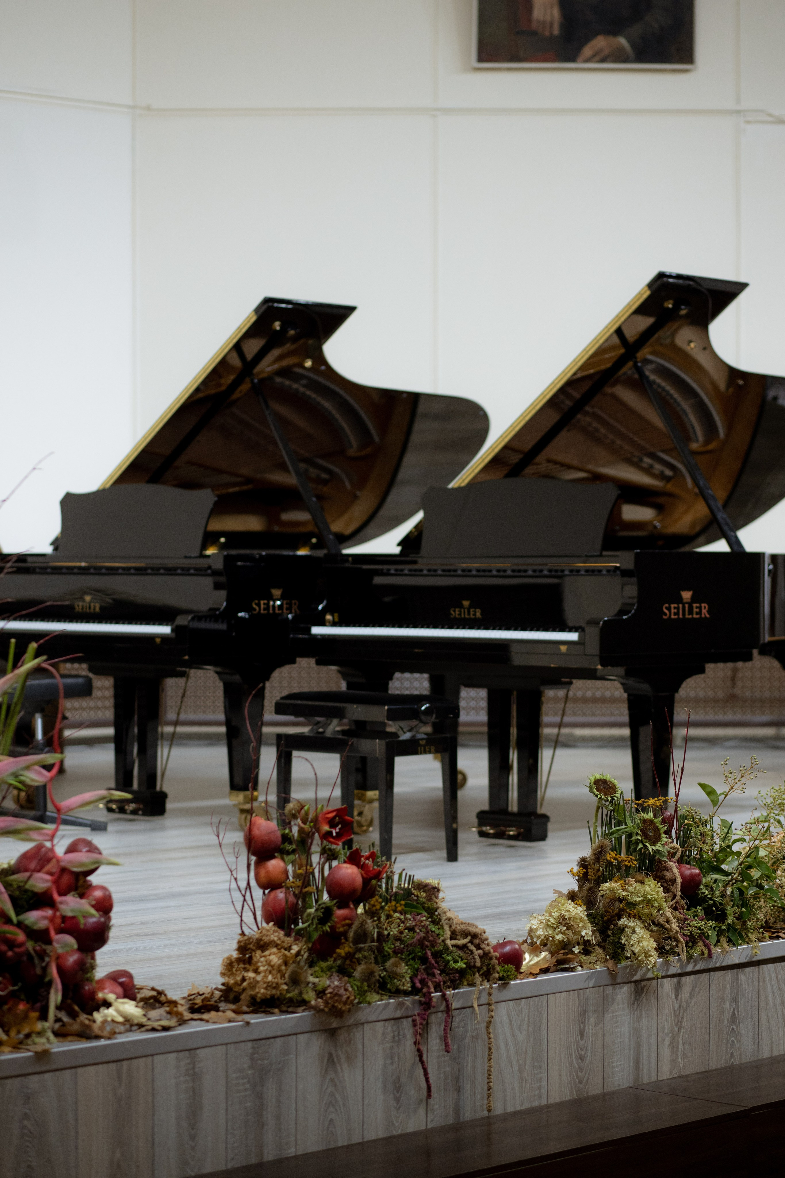 Оформление IX Международного конкурса пианистов имени Д. Д. Шостаковича. Оформление свадеб, декор свадеб Вера Маркова, Москва