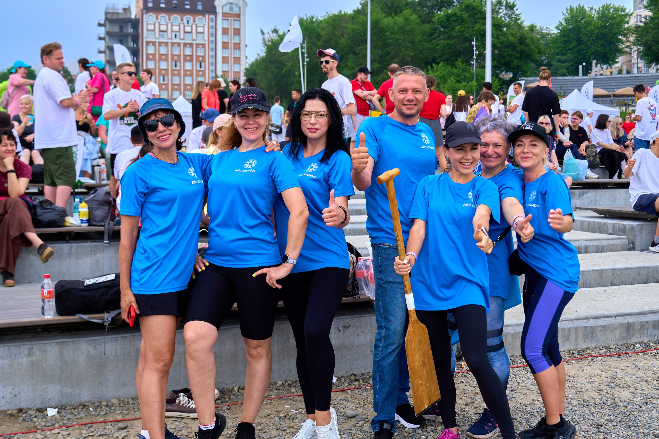 Соревнования на лодках дракон Айс Юнион. Фотограф во Владивостоке