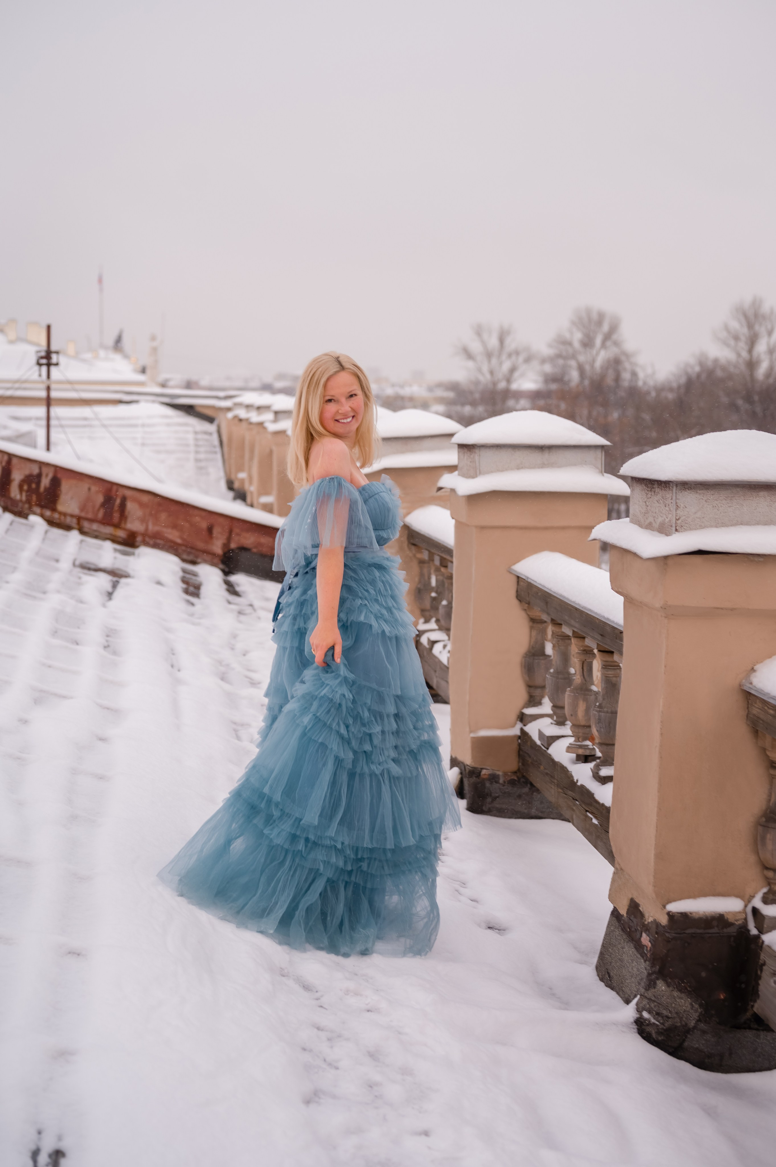 Фотосессия на крыше СПб. Фотограф Юлия Кондратьева