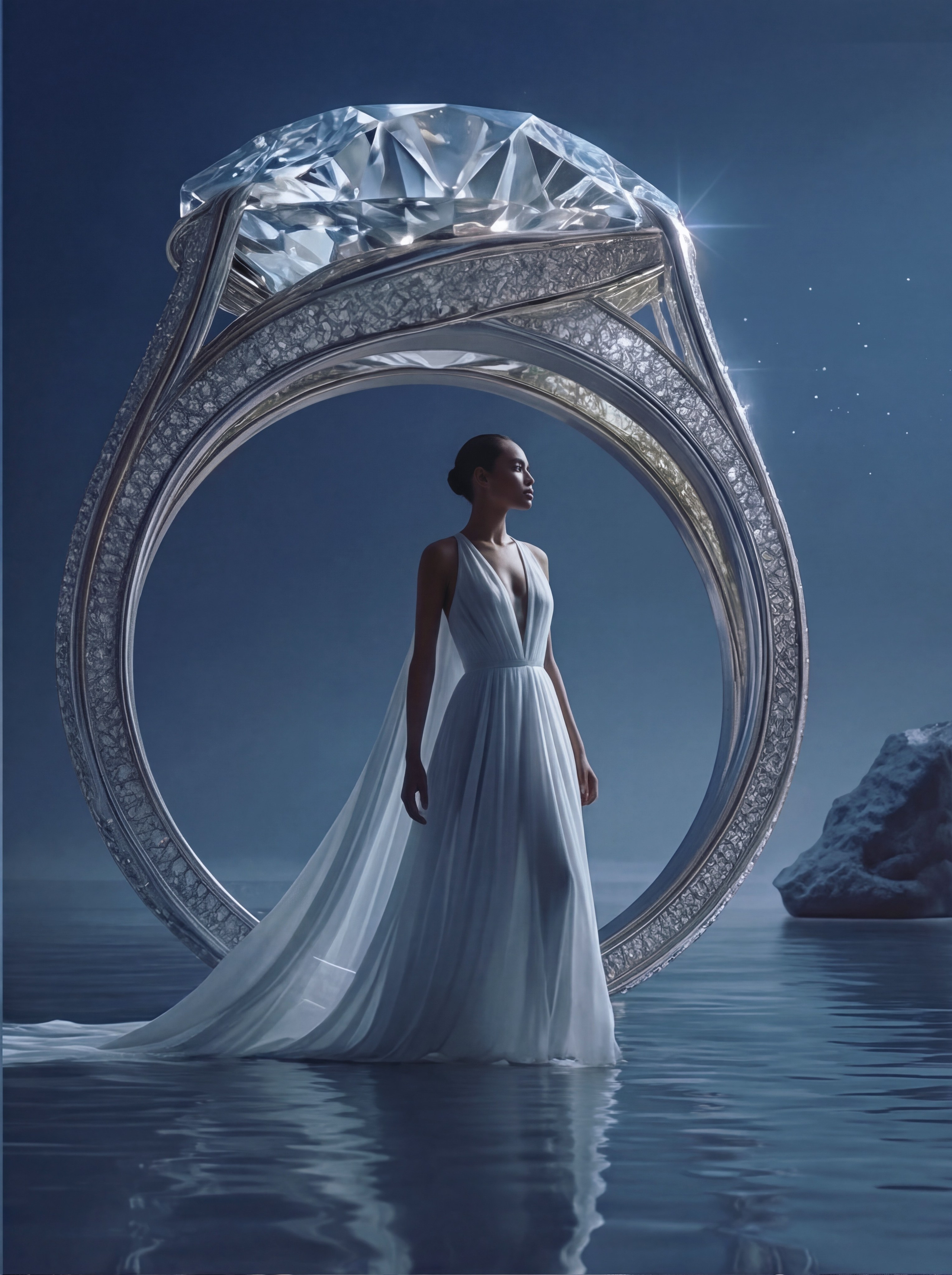 Ювелирные изделия. Katrin — AI-съемки и креативные ролики для брендов