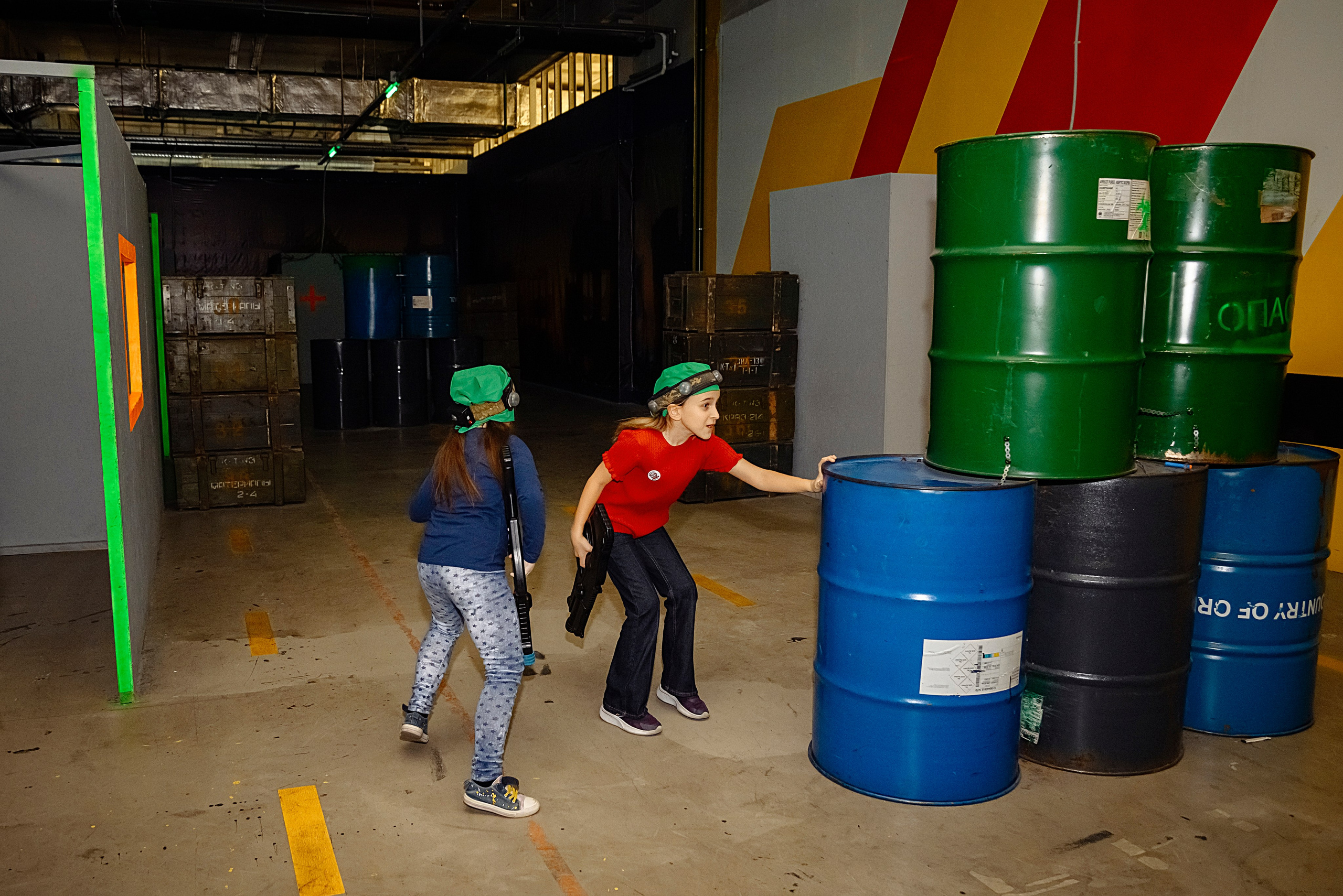 Лазертаг. Фотограф Санкт-Петербурга Наталья Белова