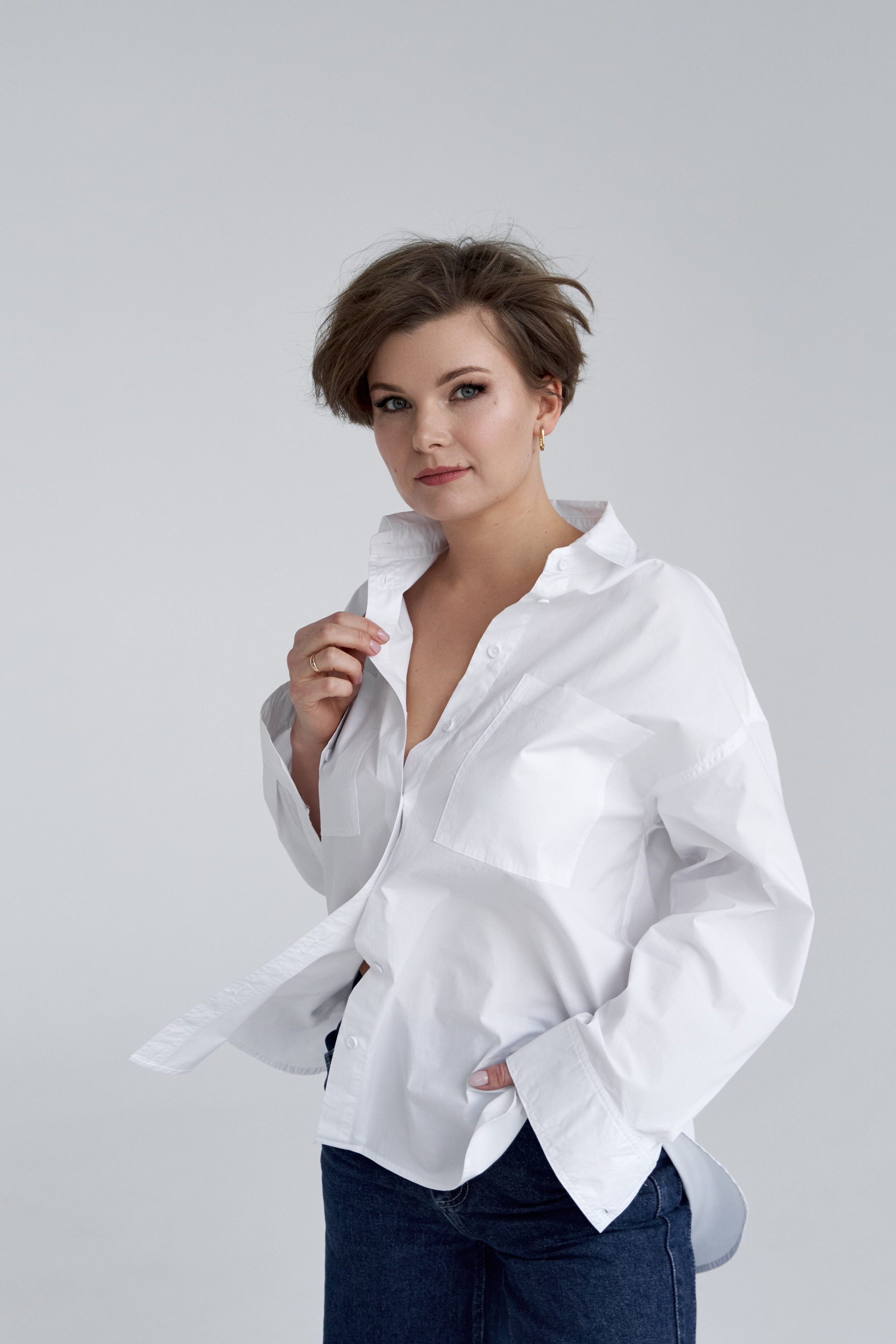 Студийная индивидуальная фотосессия. Портретный фотограф в Санкт-Петербурге Анна Тукаева