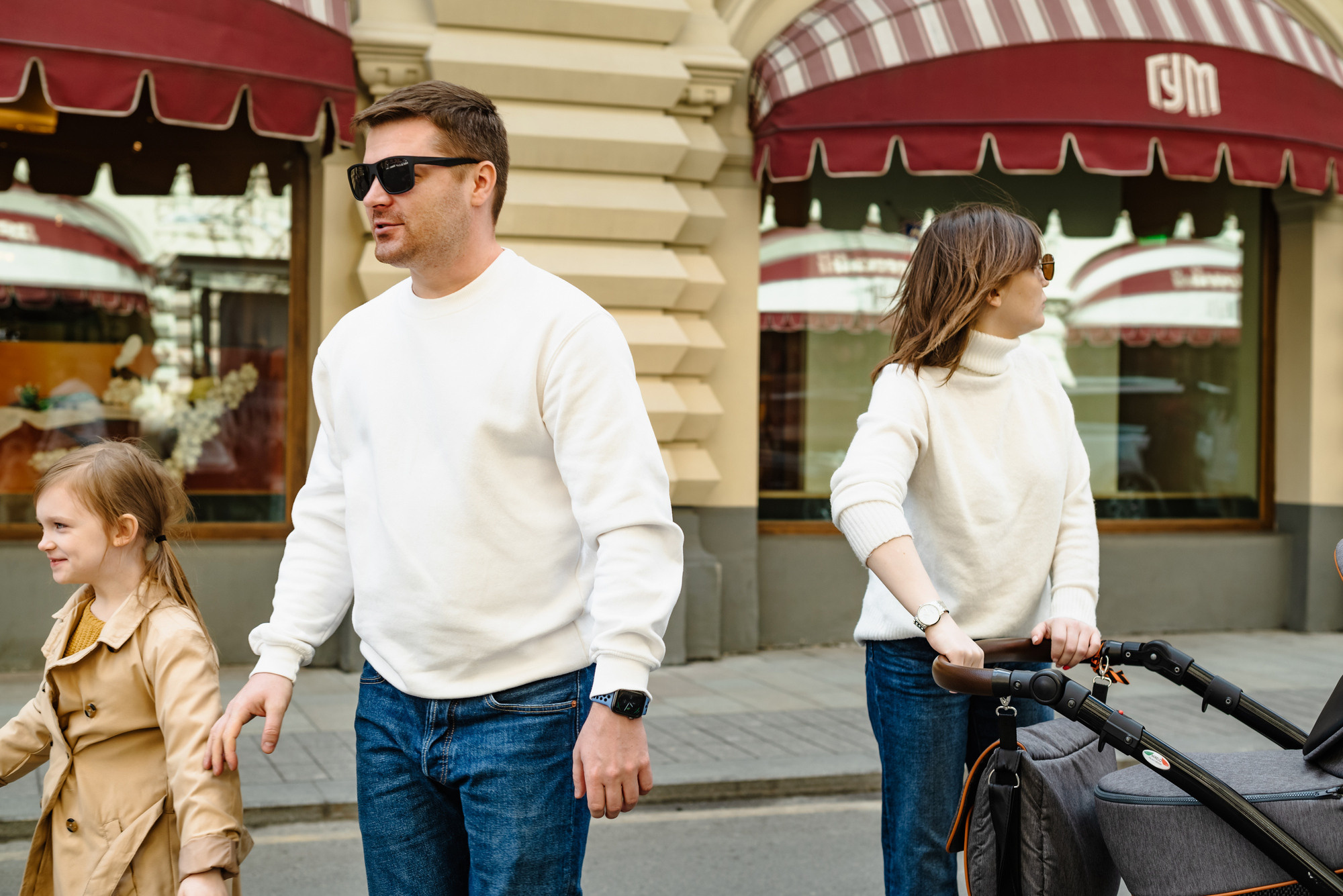 Московская прогулка. Свадебный и семейный фотограф в Новосибирске, Санкт-Петербурге, Москве