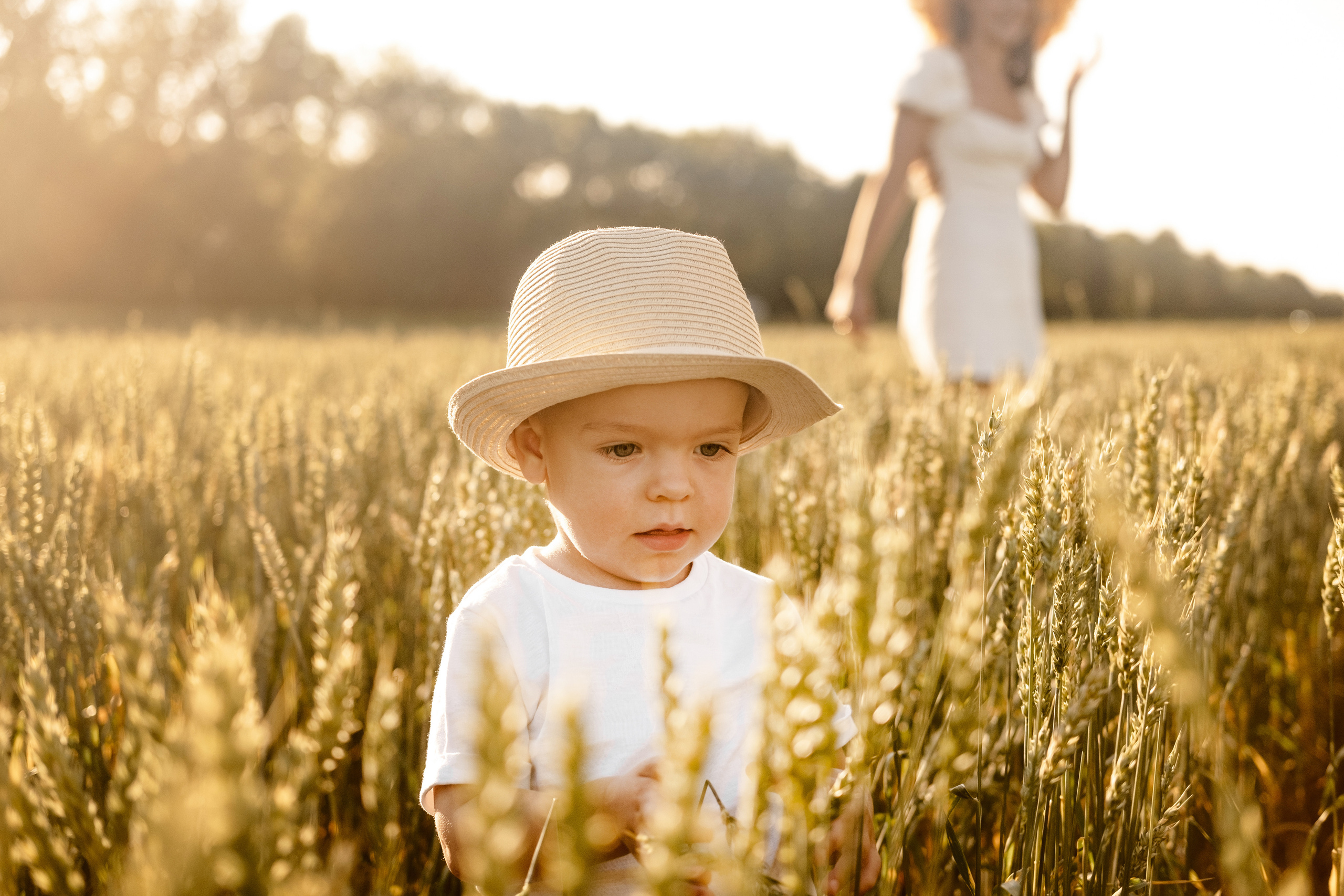 Сава в поле). Свадебный и семейный фотограф в Новосибирске, Санкт-Петербурге, Москве