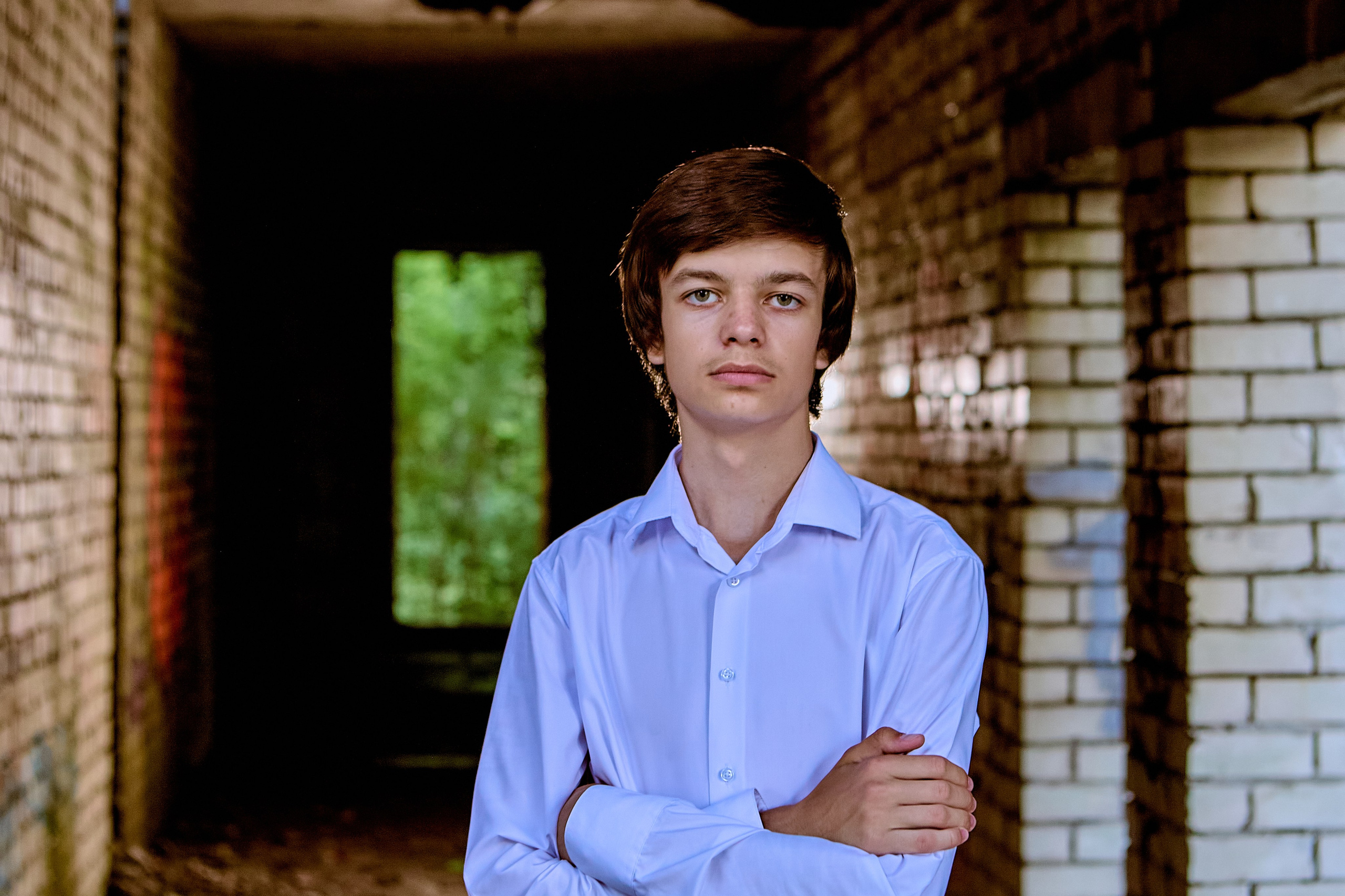 Заброшенное здание Дзержинск, творческая фотография