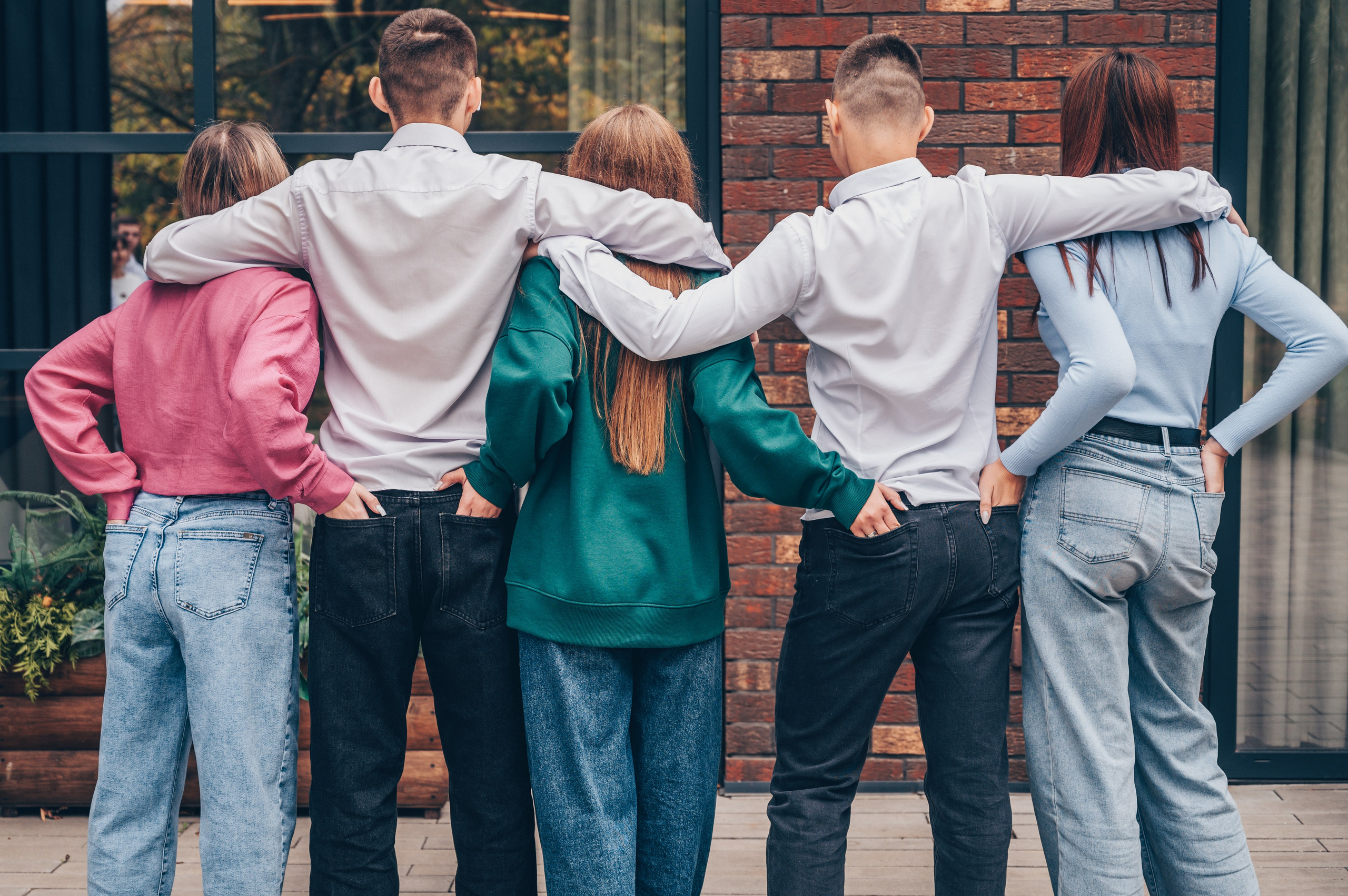 В парке. Выпускные альбомы и Школьный фотограф в Алексеевке, Бирюче, Красном
