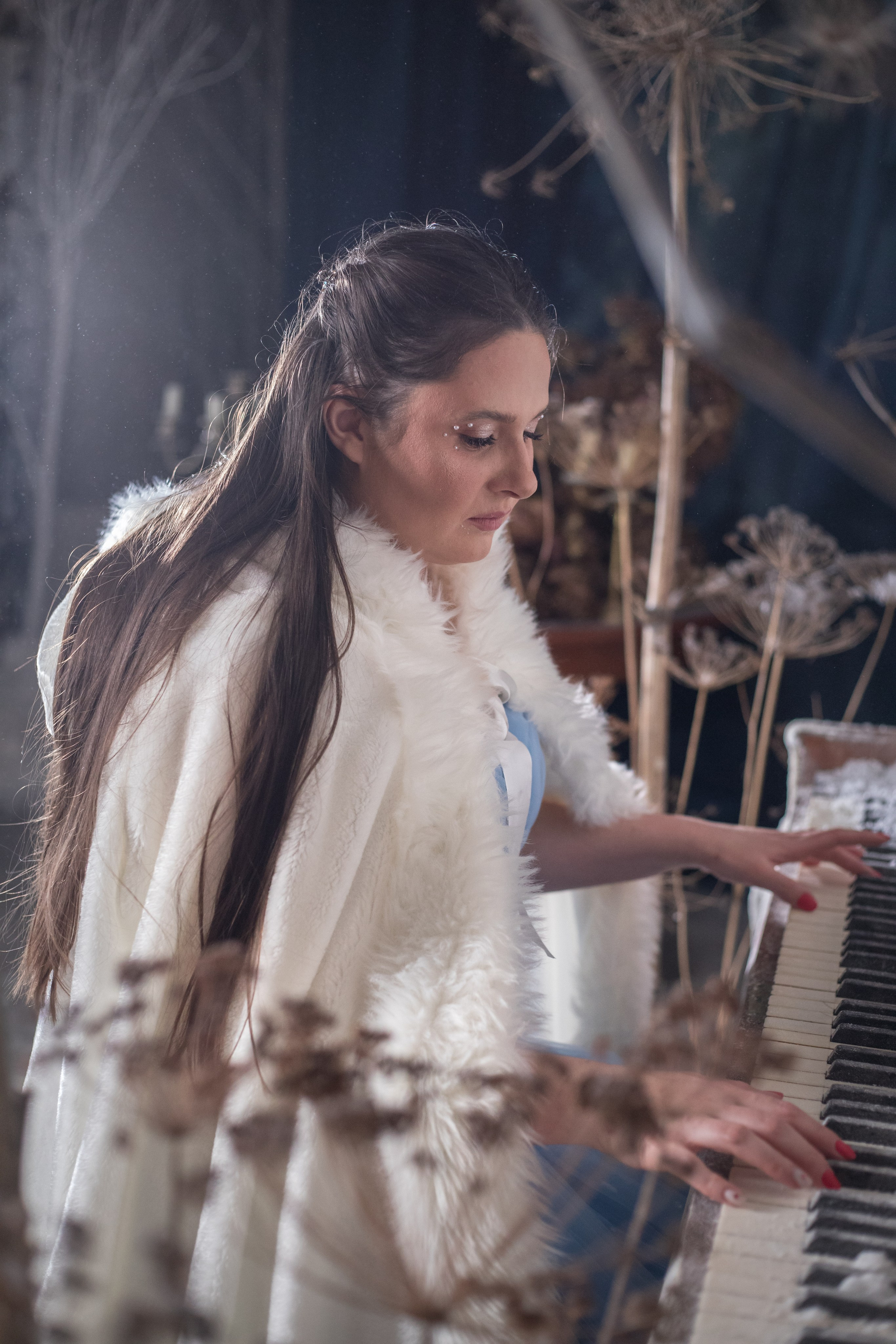 Даша. Зимняя художественная фотосессия. Фотограф Киржач/Москва_Екатерина Мартынова