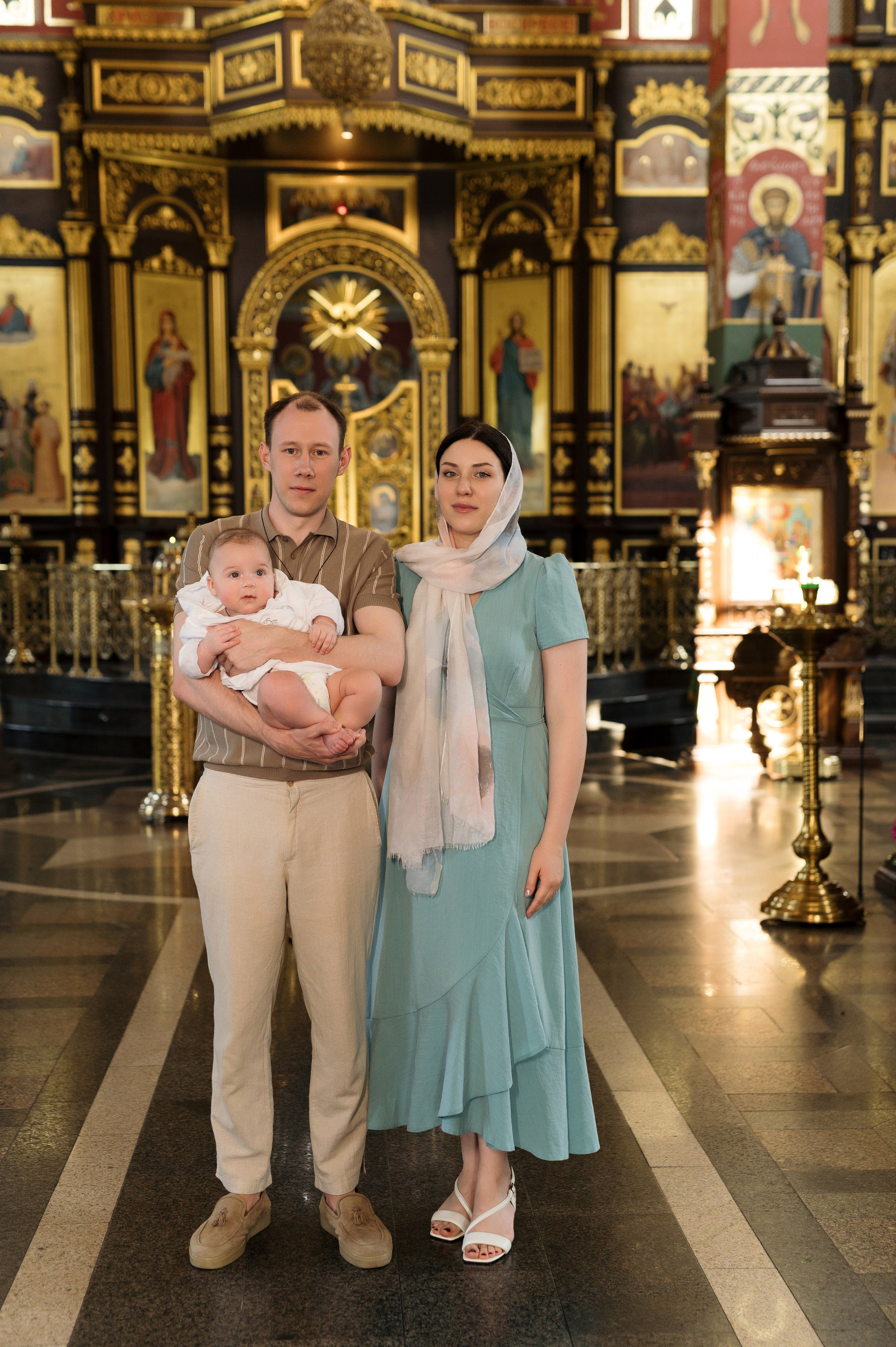 Крещение Федора. Фотограф в Краснодаре Скубицкая Альбина