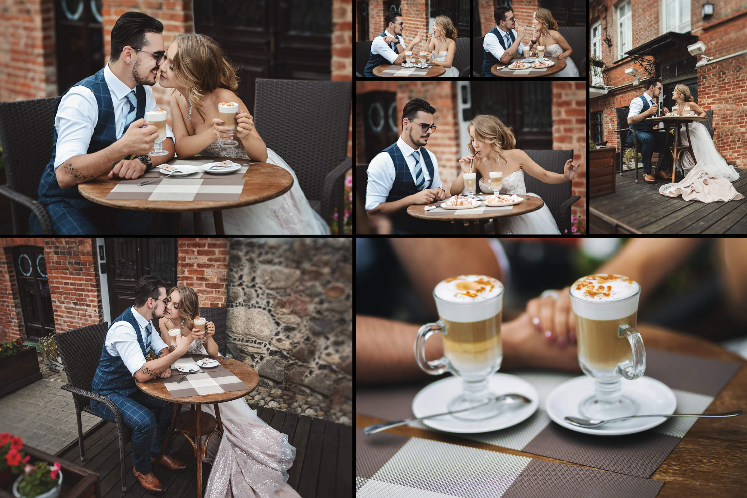 пара в кафе, 