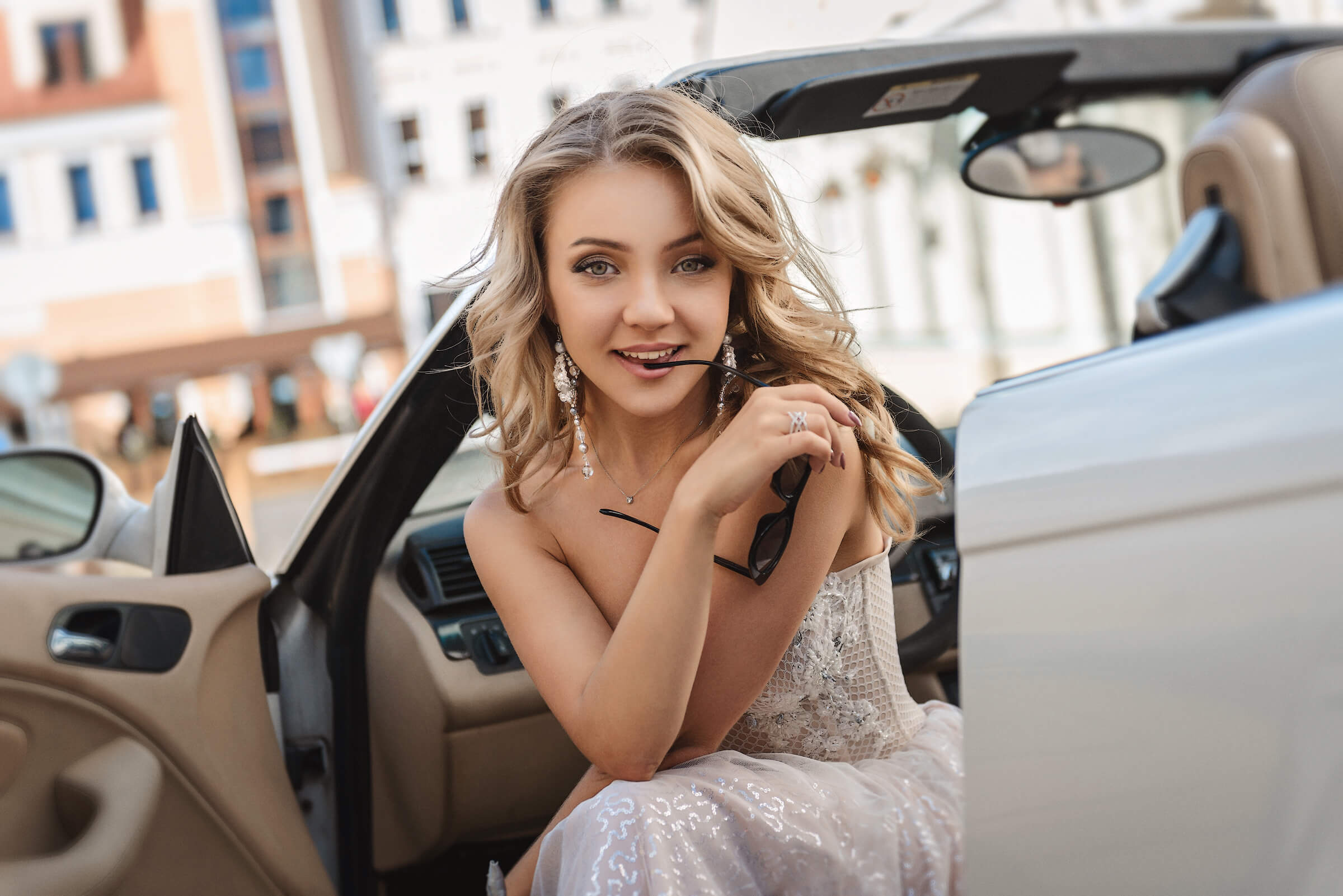 портрет невесты, красивая девушка, 