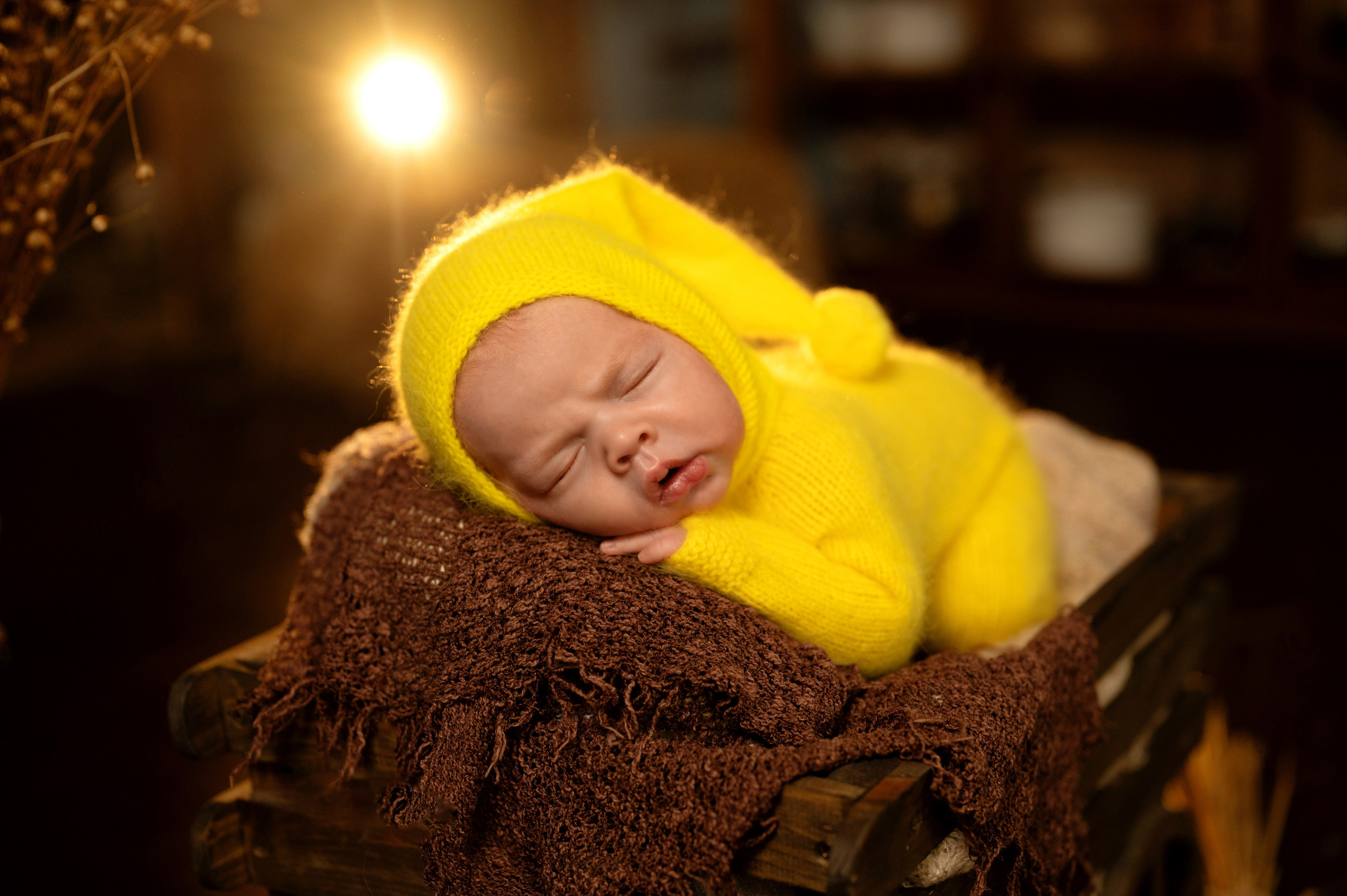 Павлуша и утята. Фотограф новорожденных, семейный детский в Тюмени Татьяна Морозова