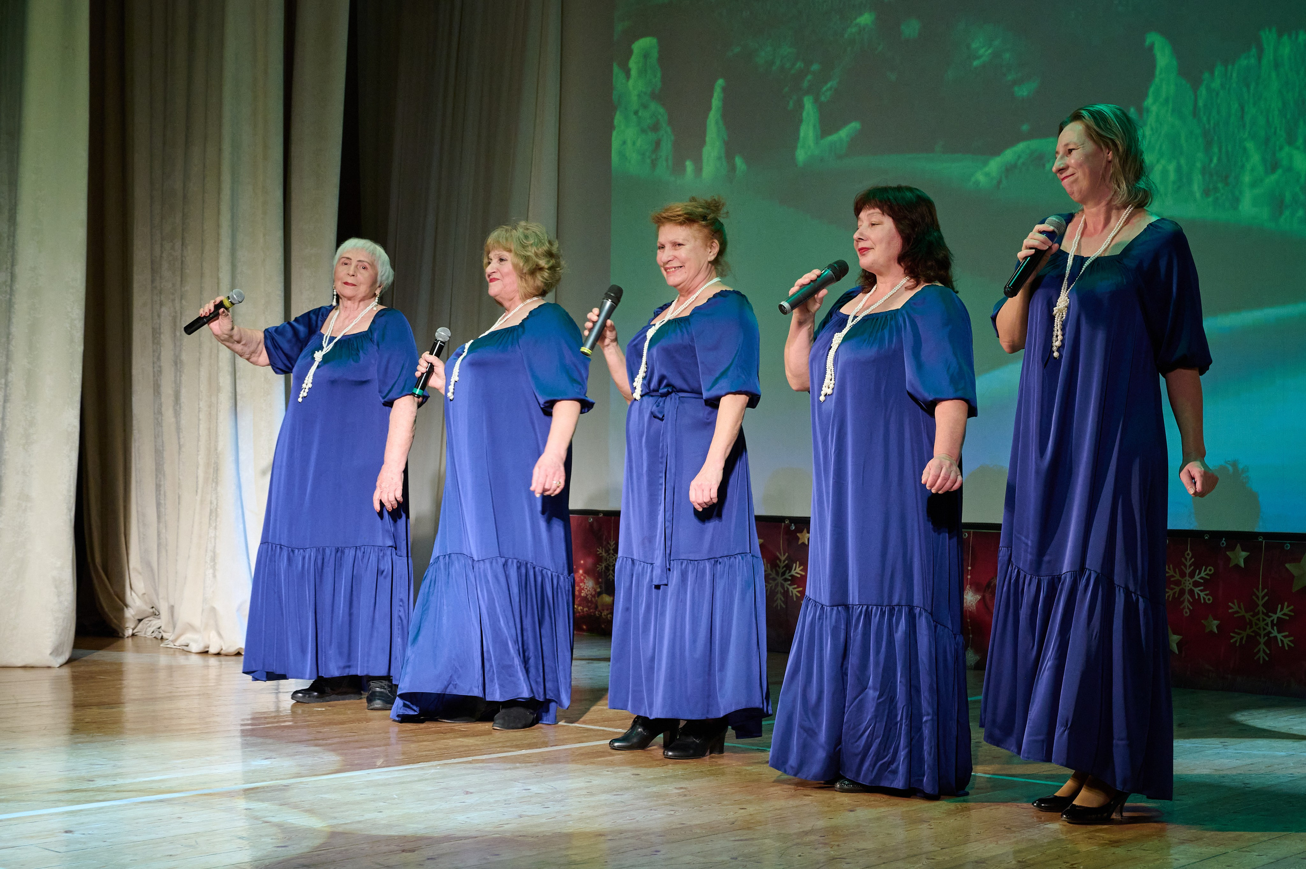 Новогодний концерт. Жизнь курорта Кабардинка в фотографиях