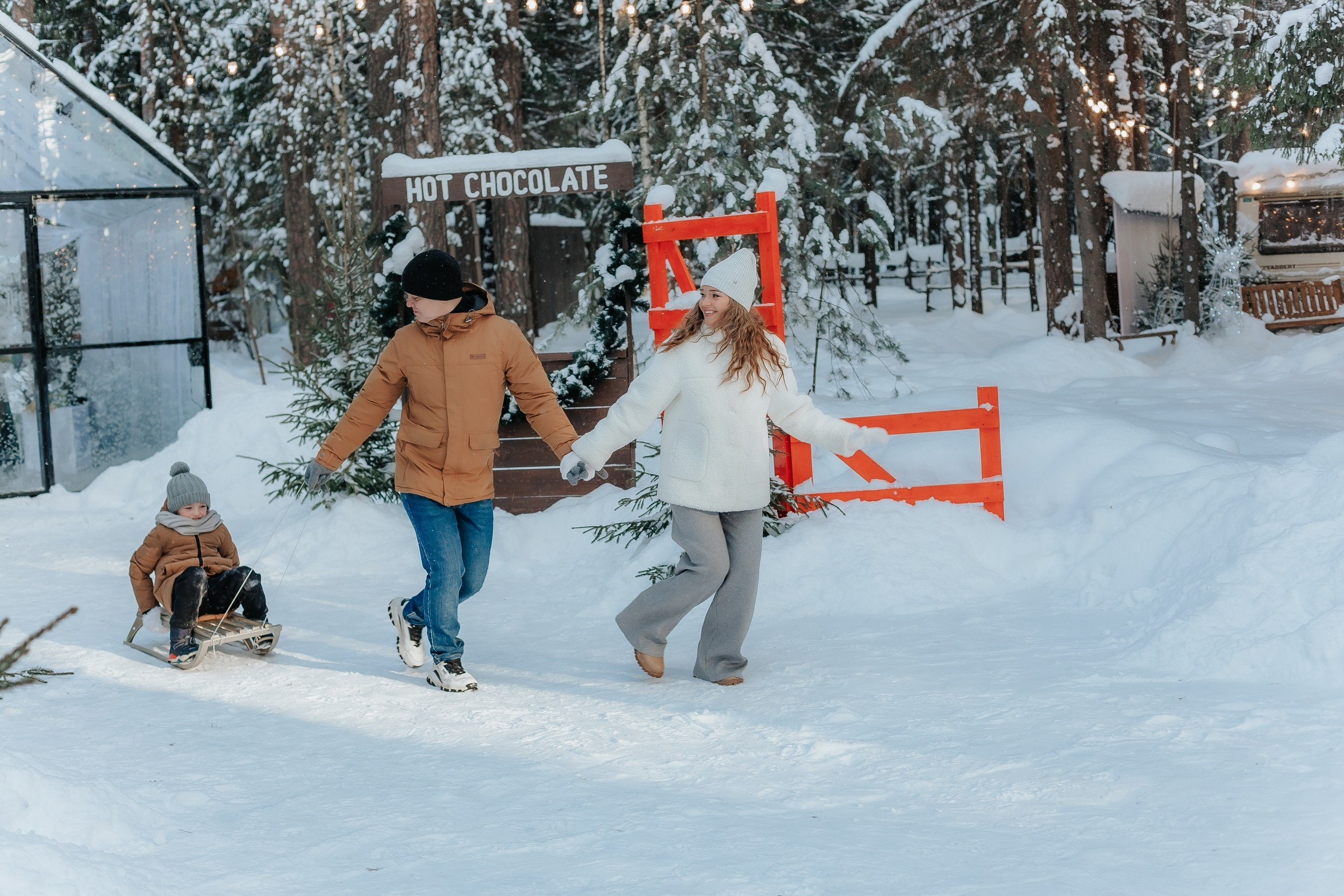 Снежная Family Story. Свадебный фотограф Пермь