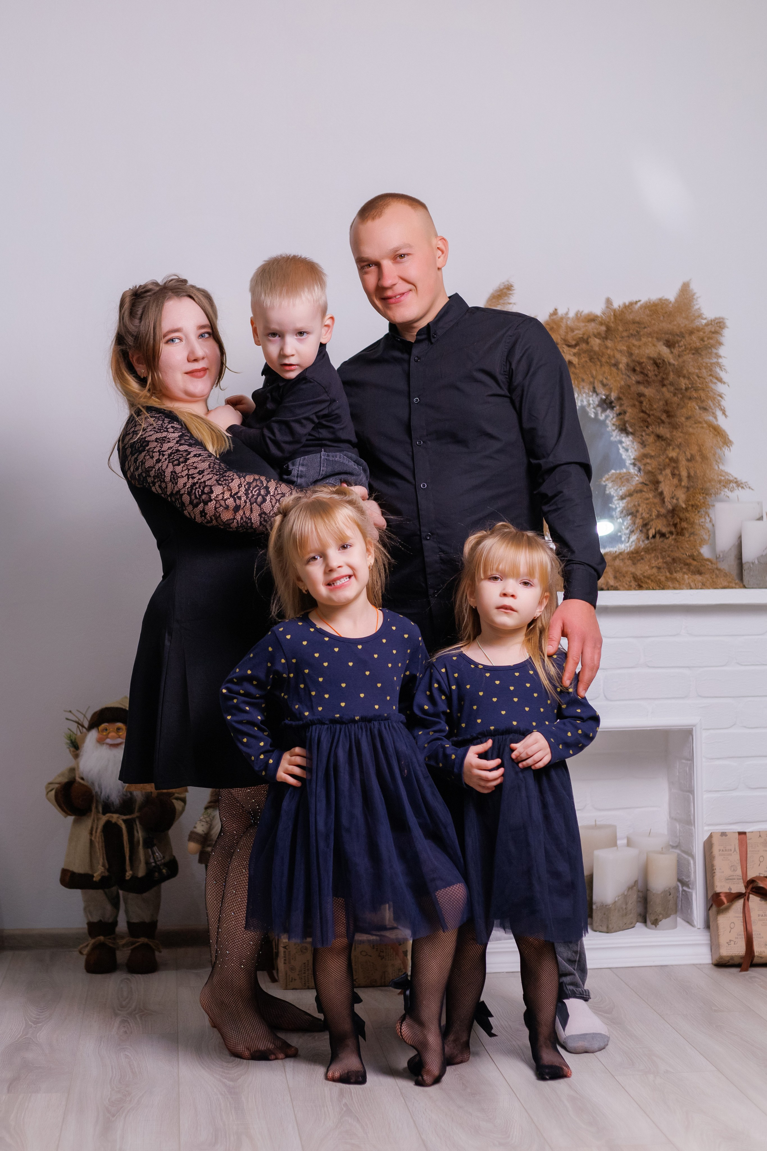 Новогодняя семейная. Семейный и творческий фотограф ст. Каневская| г. Краснодар | Мария Шарафан